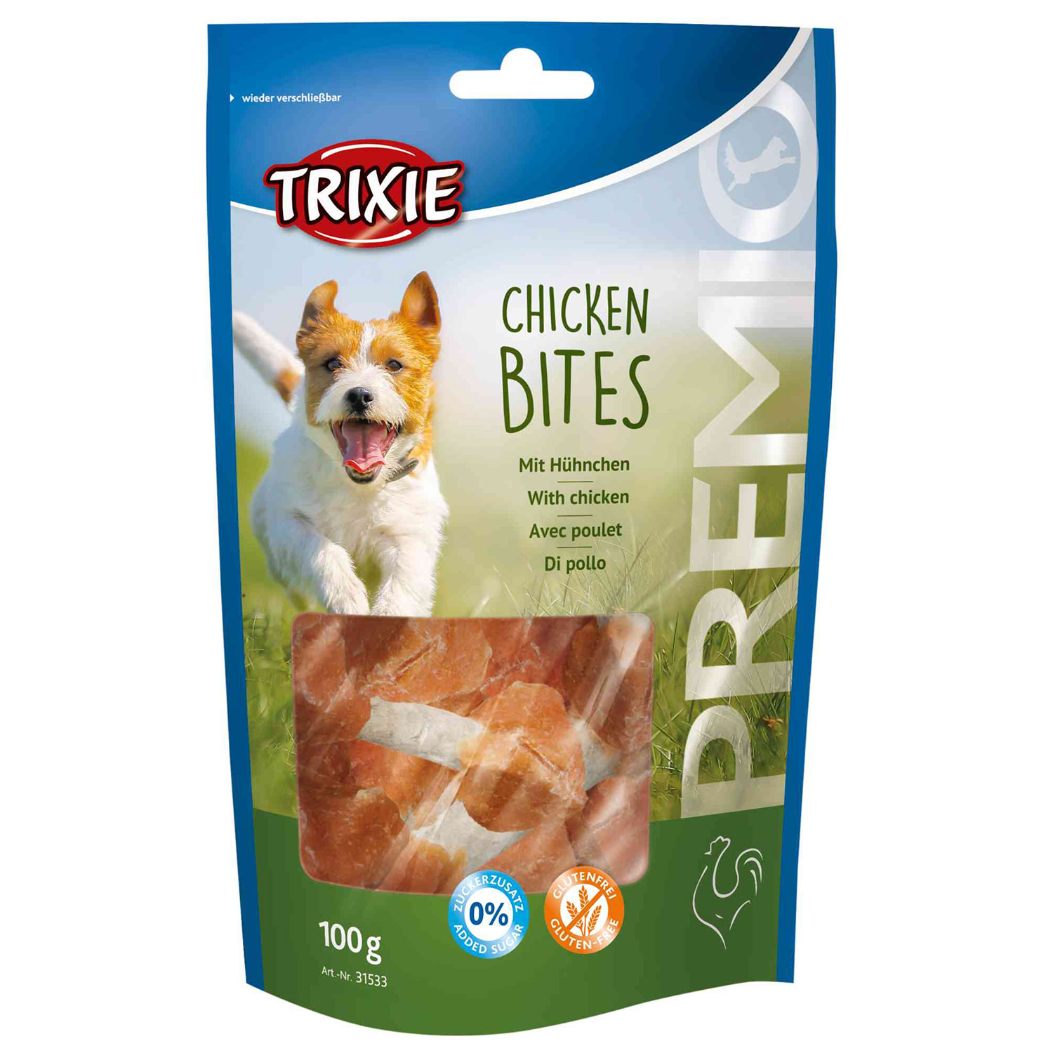 Snack PREMIO Chicken Bites, 100 g