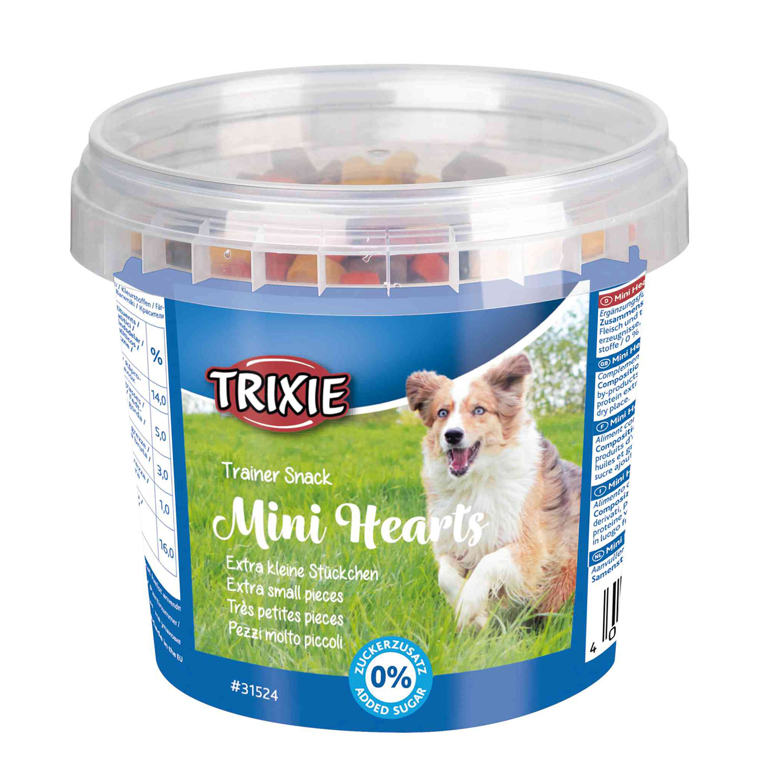 Bote Snack de Entrenamiento Mini Hearts, 200 g