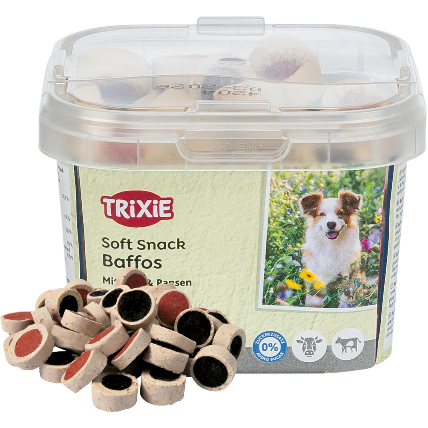 Snack Soft Snack Baffos, 140 g, Ternera y Tripa