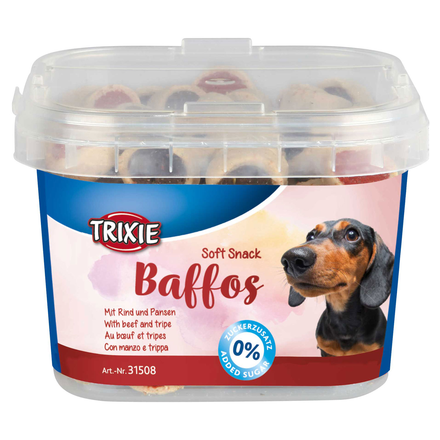 Snack Soft Snack Baffos, 140 g, Ternera y Tripa