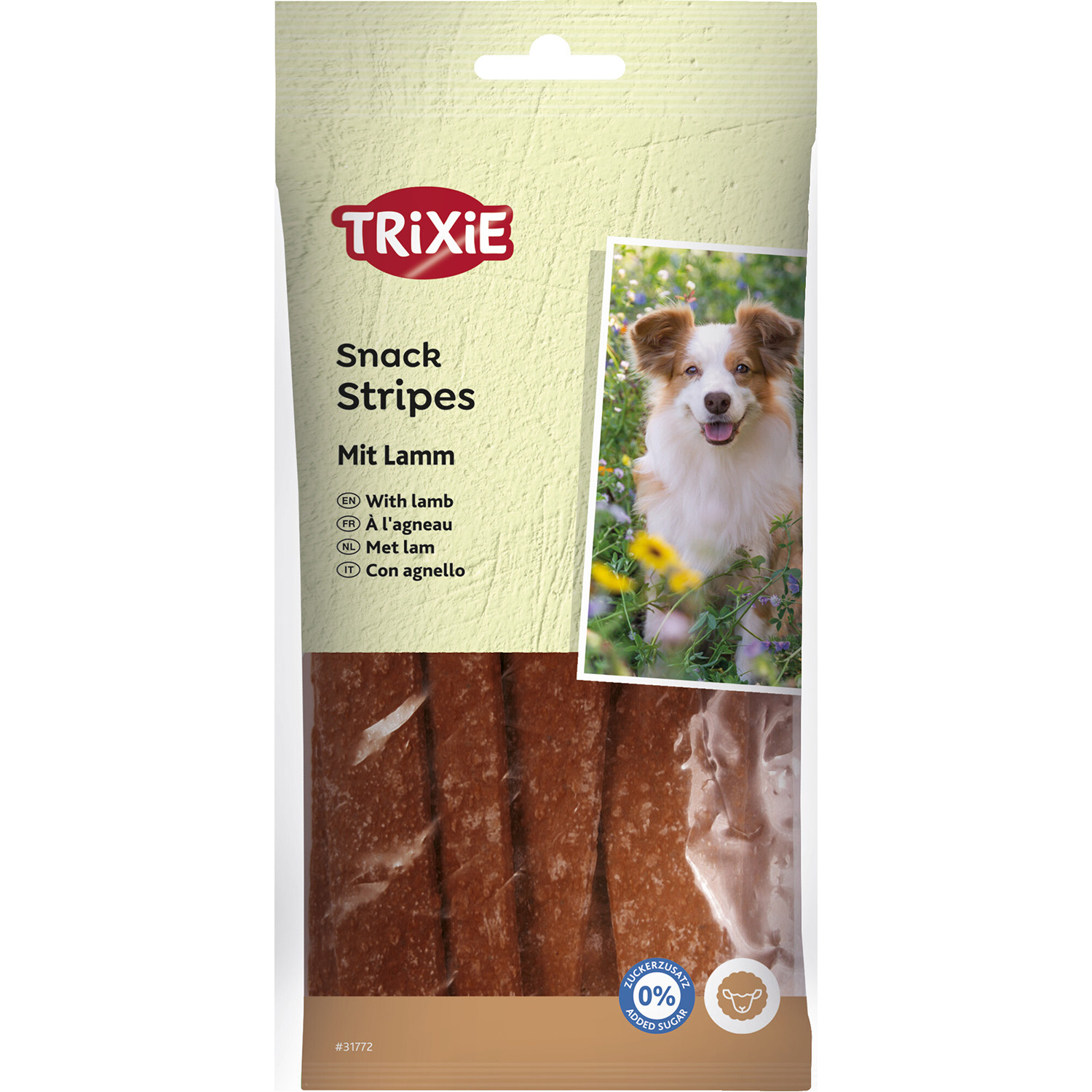 Snack 10 Tiras Masticables Cordero, 100 g
