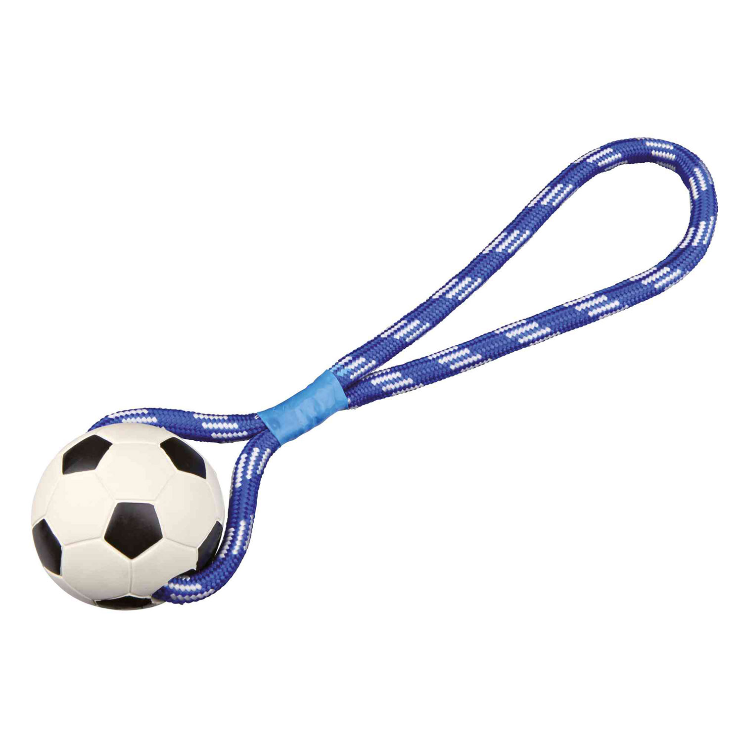 Pelota Fútbol en cuerda, Goma de Caucho, ø8 cm, 35 cm