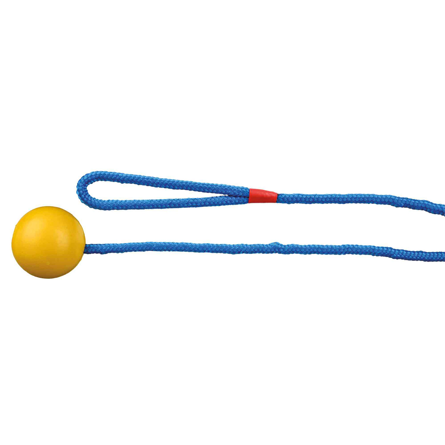 Pelota con Cuerda, Caucho Natural, ø5 cm, 1.00 m