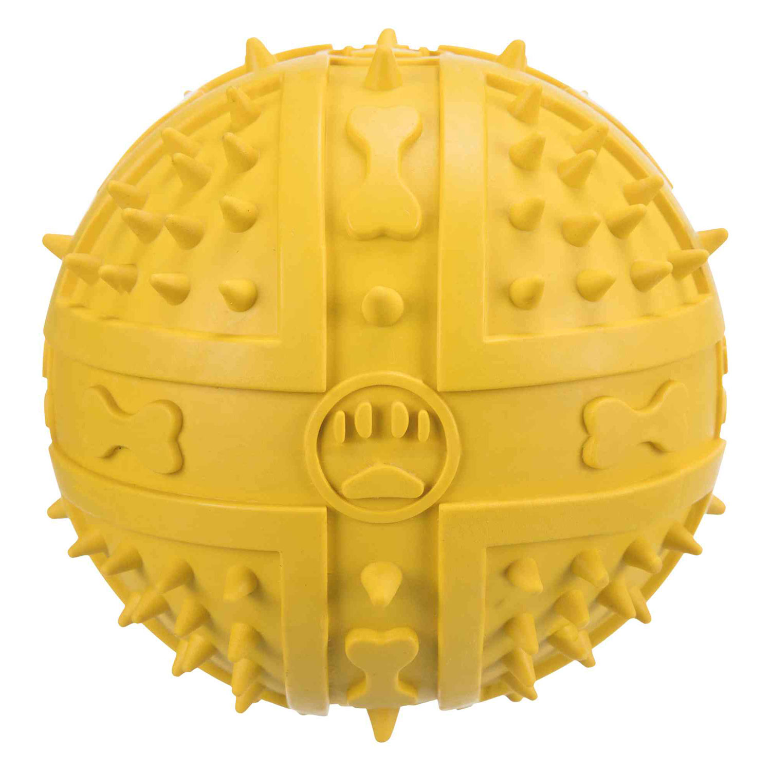 Pelota con Sonido, Caucho Natural, ø9 cm