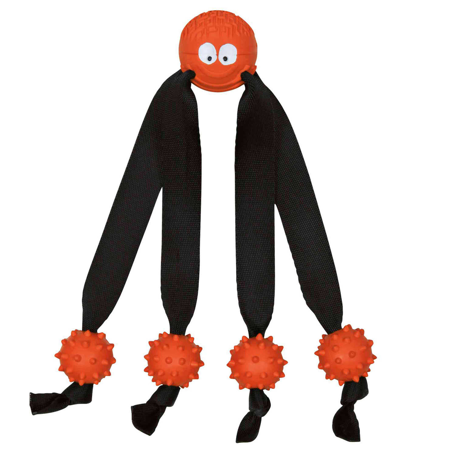 Pelota con Tentáculos, Caucho Natural, Nylon, 24 cm