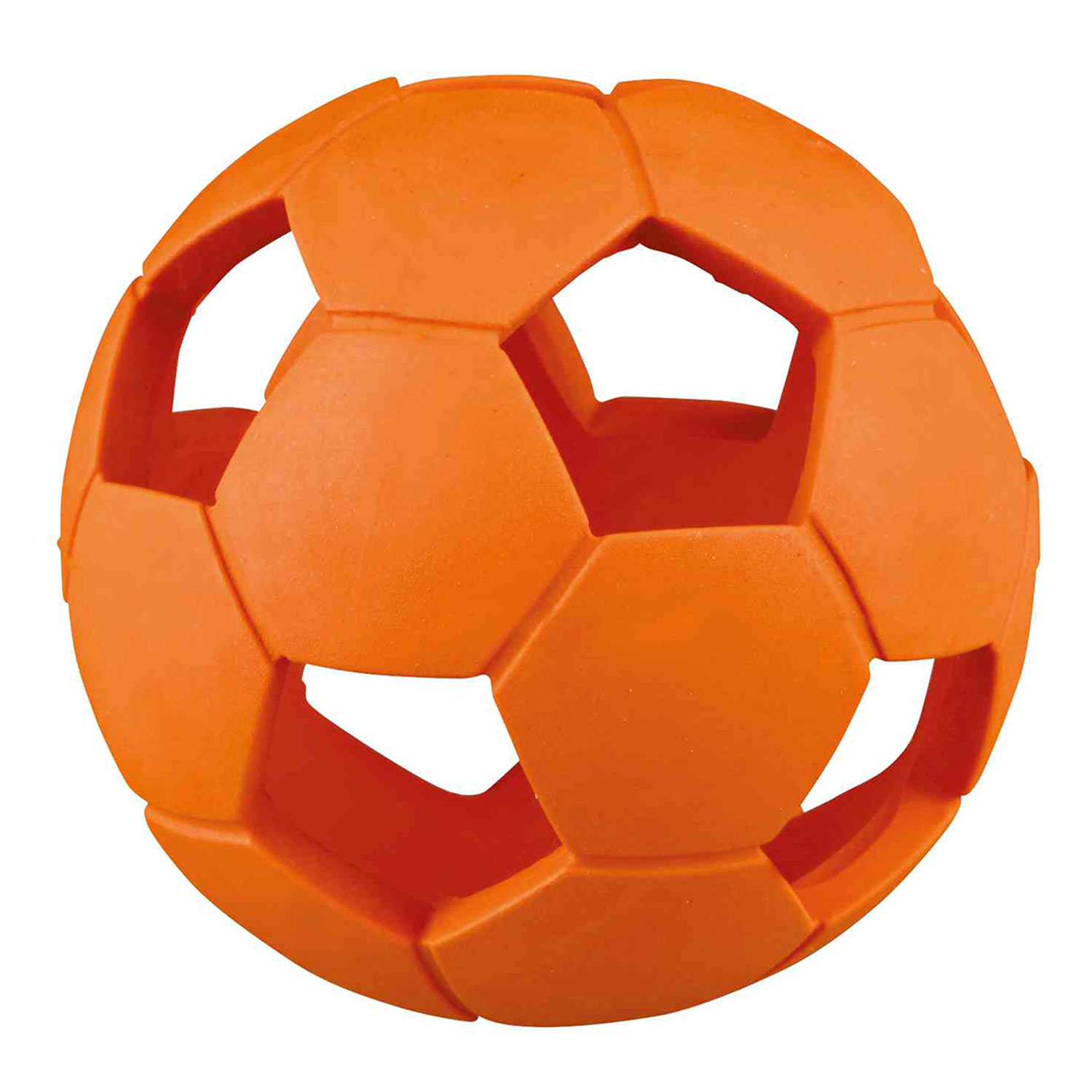 Pelota con Agujeros, Caucho Natural, ø7 cm