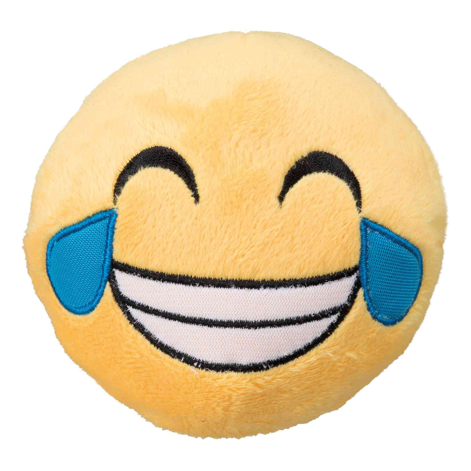 Emoticono de Risa, Pequeño, Peluche, ø9 cm