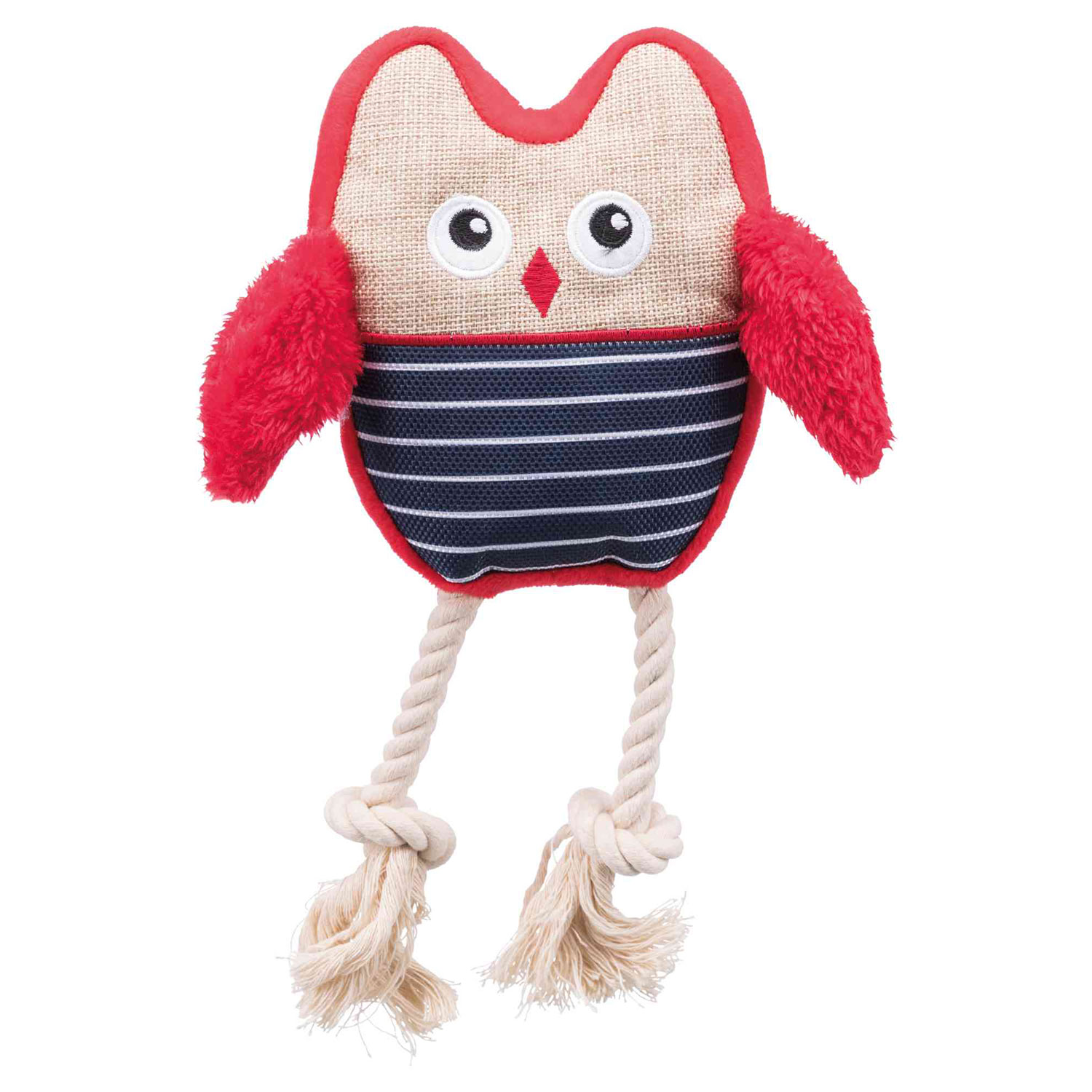 Búho, Poliéster/Mezcla Algodón, 24 cm