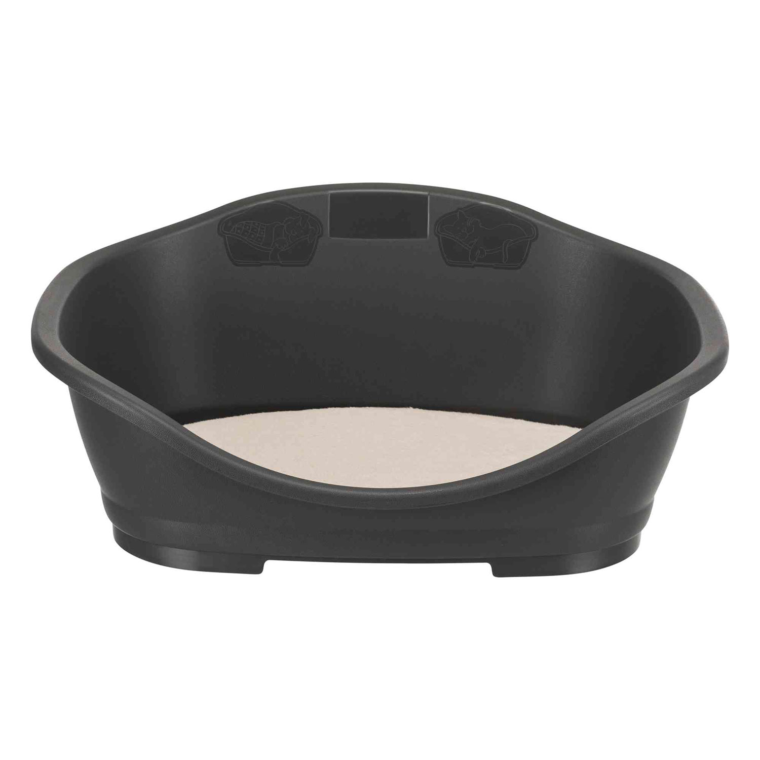 Cuna Plástico Sleeper, Talla 1, 56/41 cm, Gris