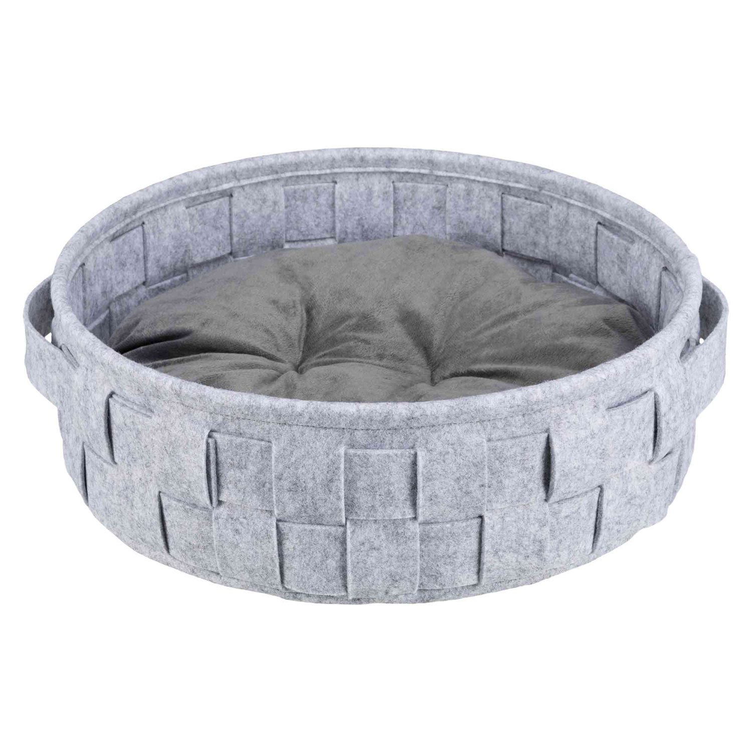 Cama Lennie, ø40 cm, Gris