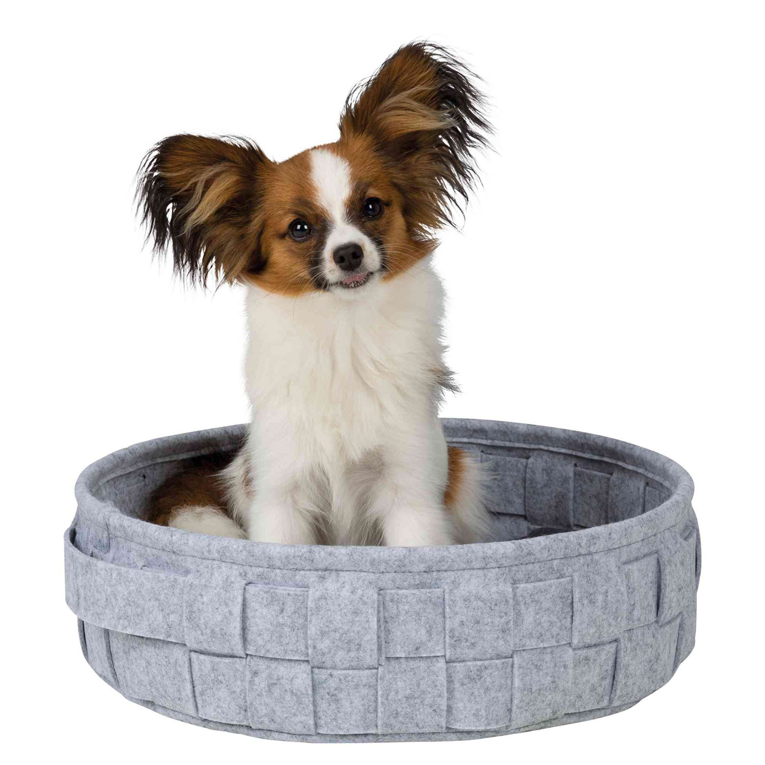 Cama Lennie, ø40 cm, Gris