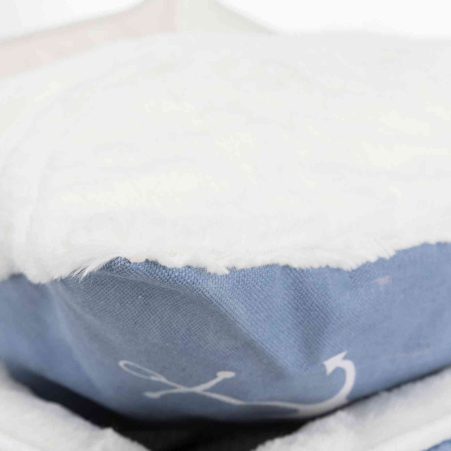 Cama Anchor, 50 × 40 cm, Azul-Blanco