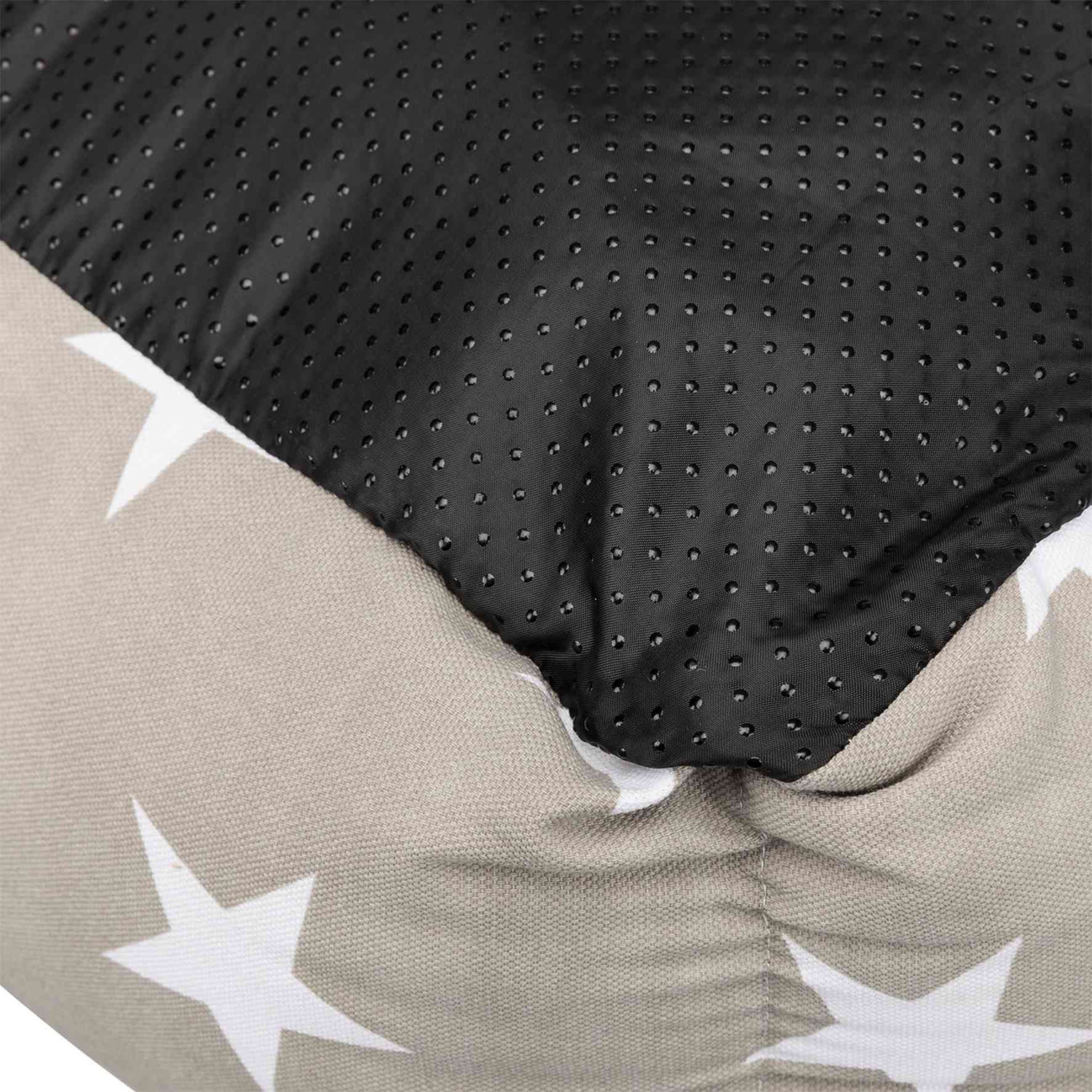 Cama Stars, 50 × 40 cm, Gris topo-Blanco