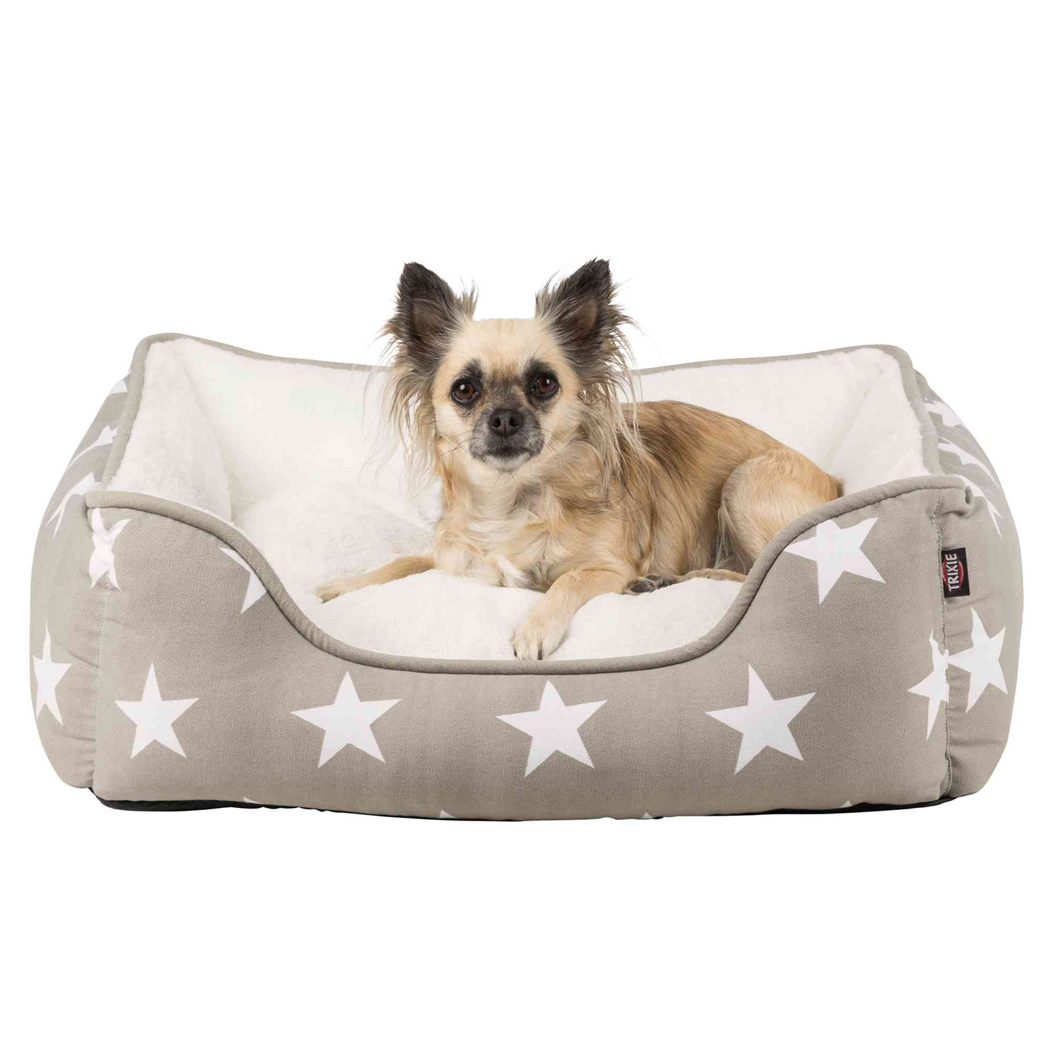 Cama Stars, 50 × 40 cm, Gris topo-Blanco