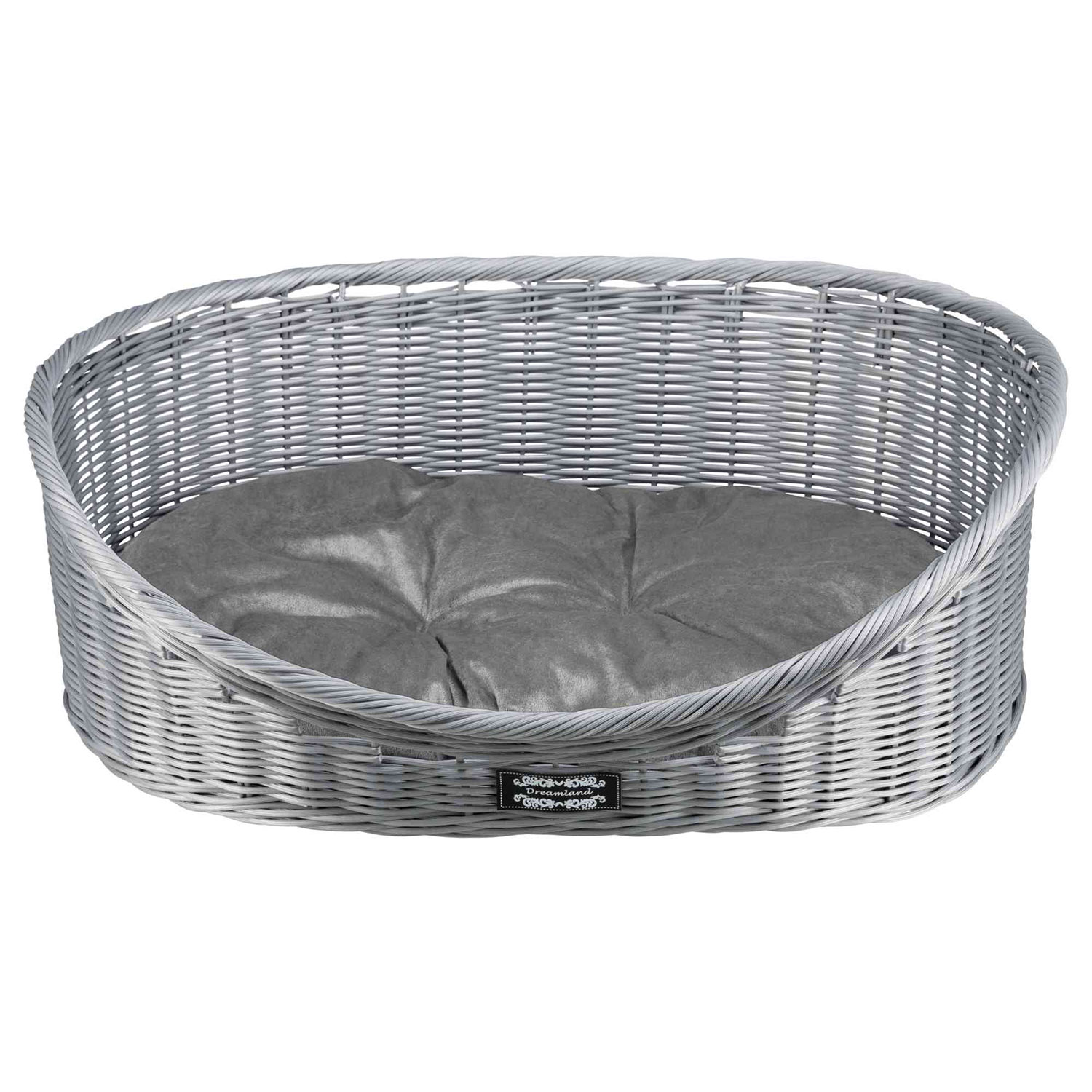 Cesta para perros, 50 cm, Gris