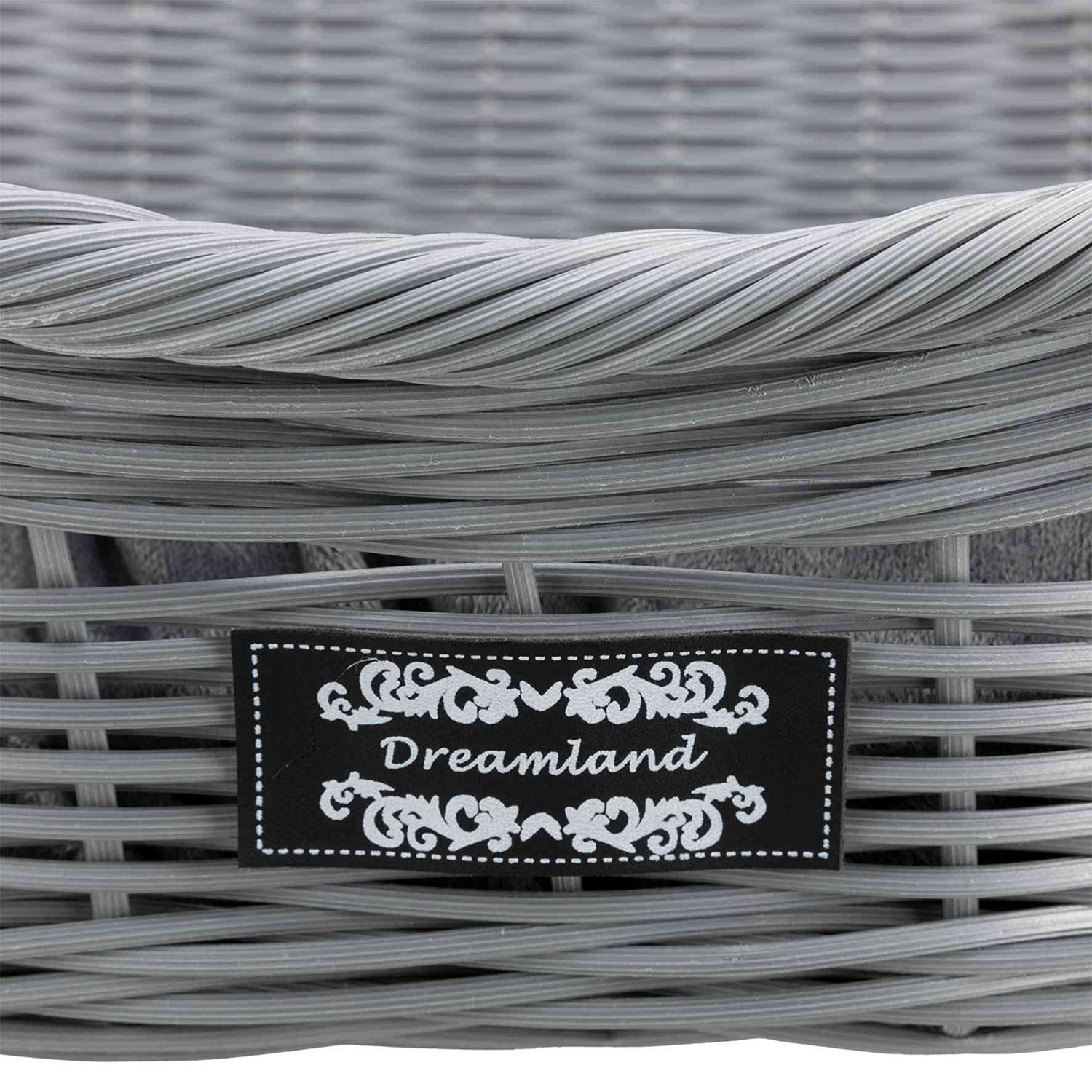 Cesta para perros, 50 cm, Gris