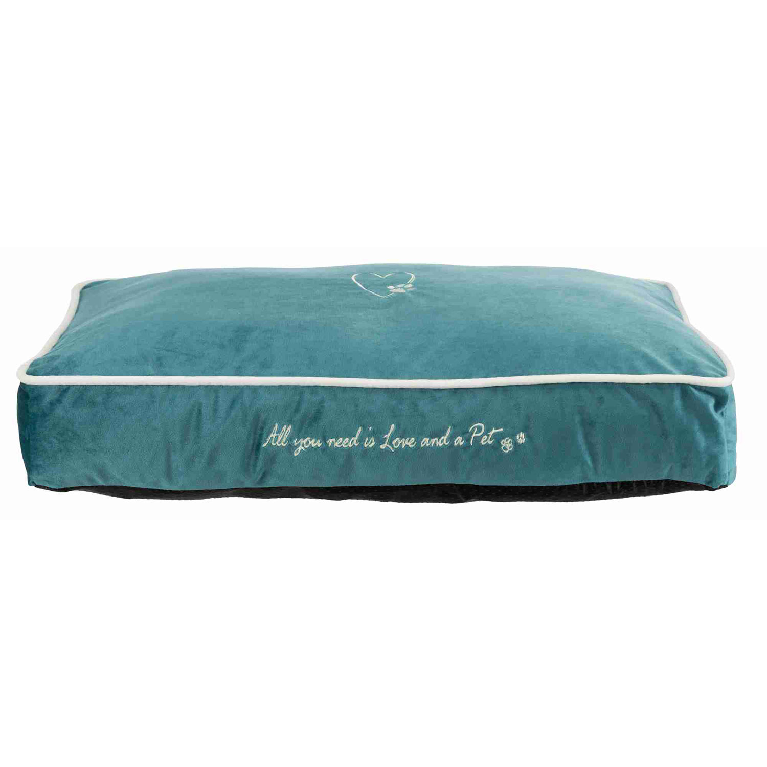Cojín Pets Home, 60 × 40 cm, Azul Petróleo