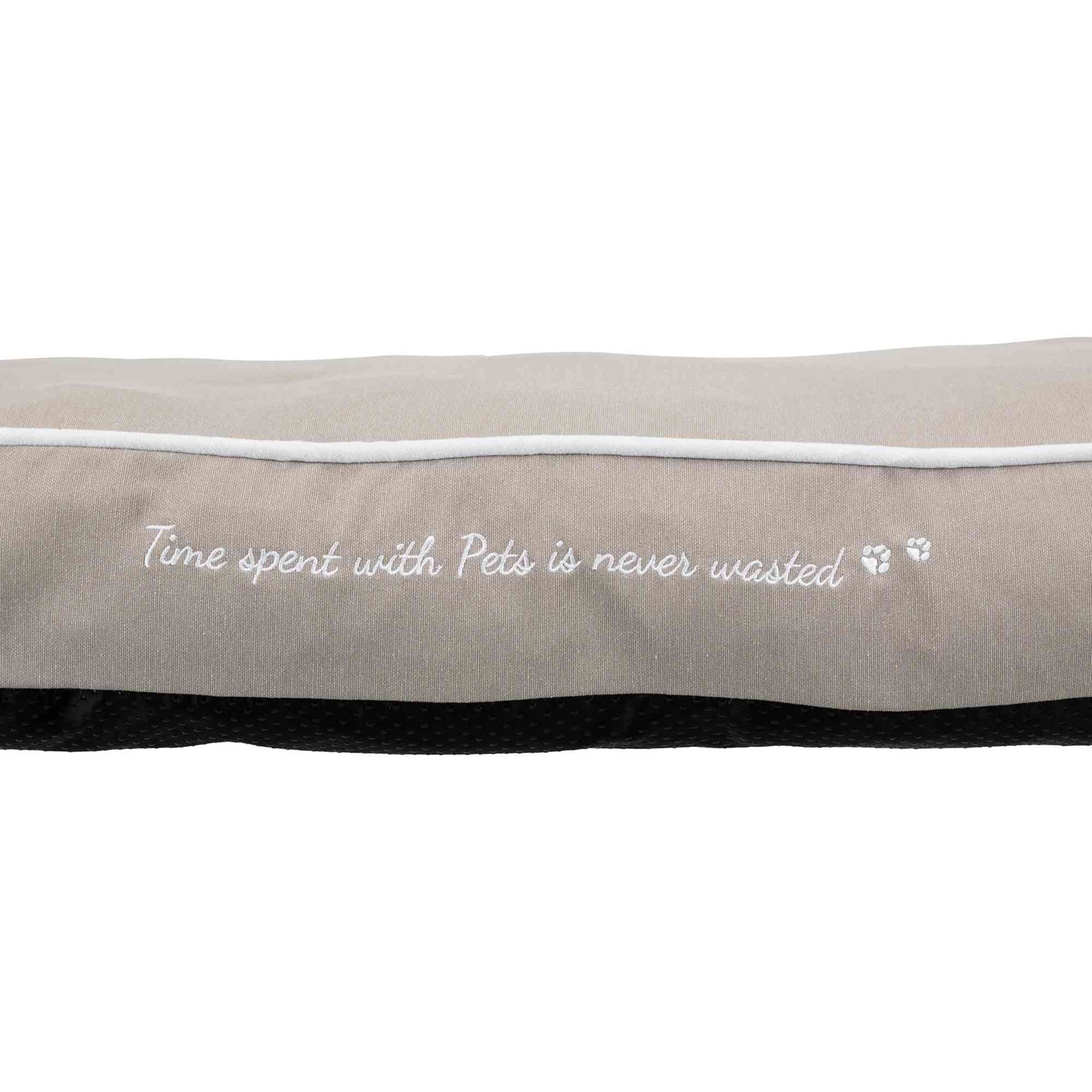Cojín Pets Home, 60 × 40 cm, Gris topo