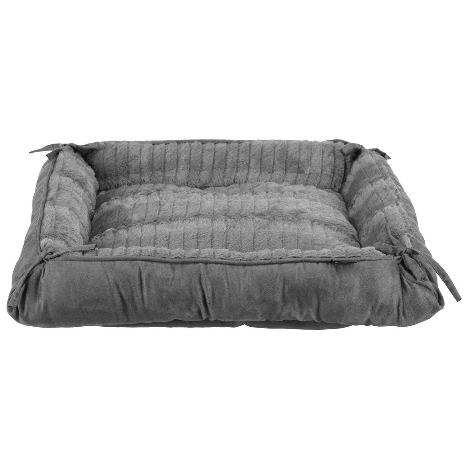 Cama-Cojín Relax, 57 × 45 cm/70 × 60 cm, Antracita