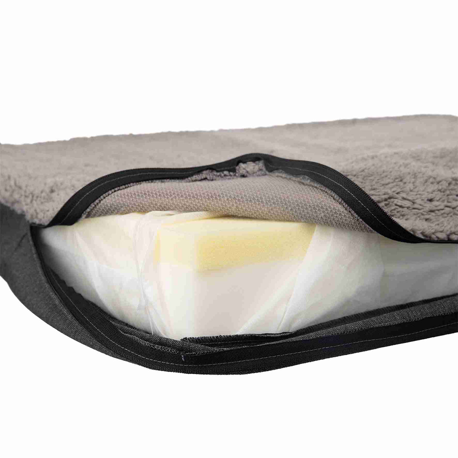 Colchón Vital Bendson, 80 × 60 cm, Gris oscuro-Gris Claro