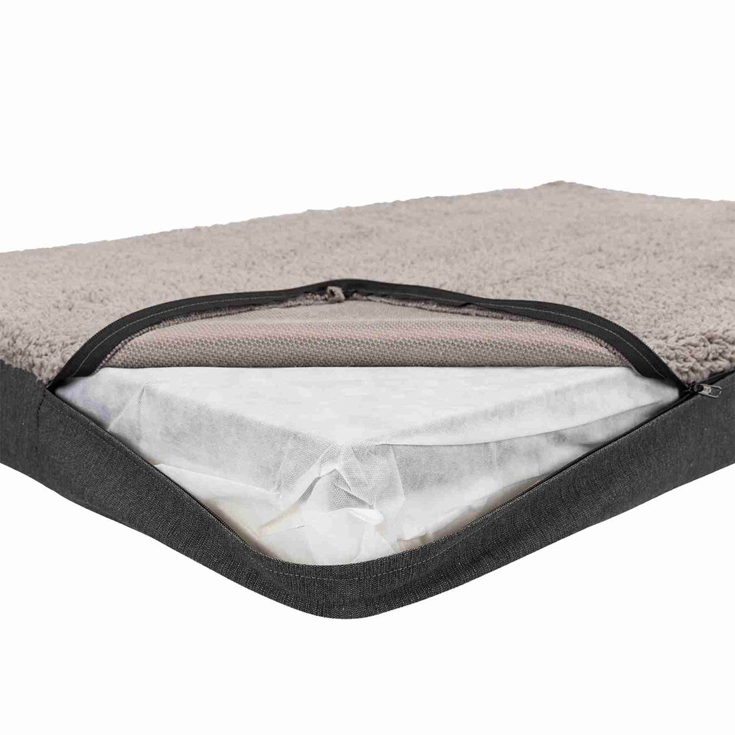 Colchón Vital Bendson, 80 × 60 cm, Gris oscuro-Gris Claro