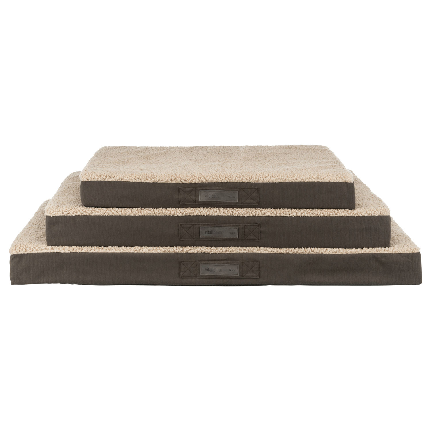 Colchón Vital Bendson, 80 × 60 cm, Gris oscuro-Gris Claro