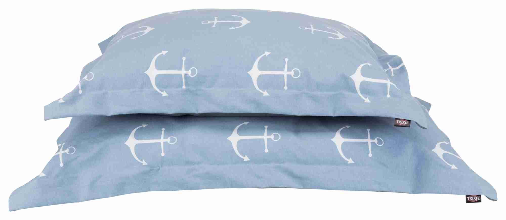 Cojín Anchor, 70 × 55 cm, Azul Claro-Gris