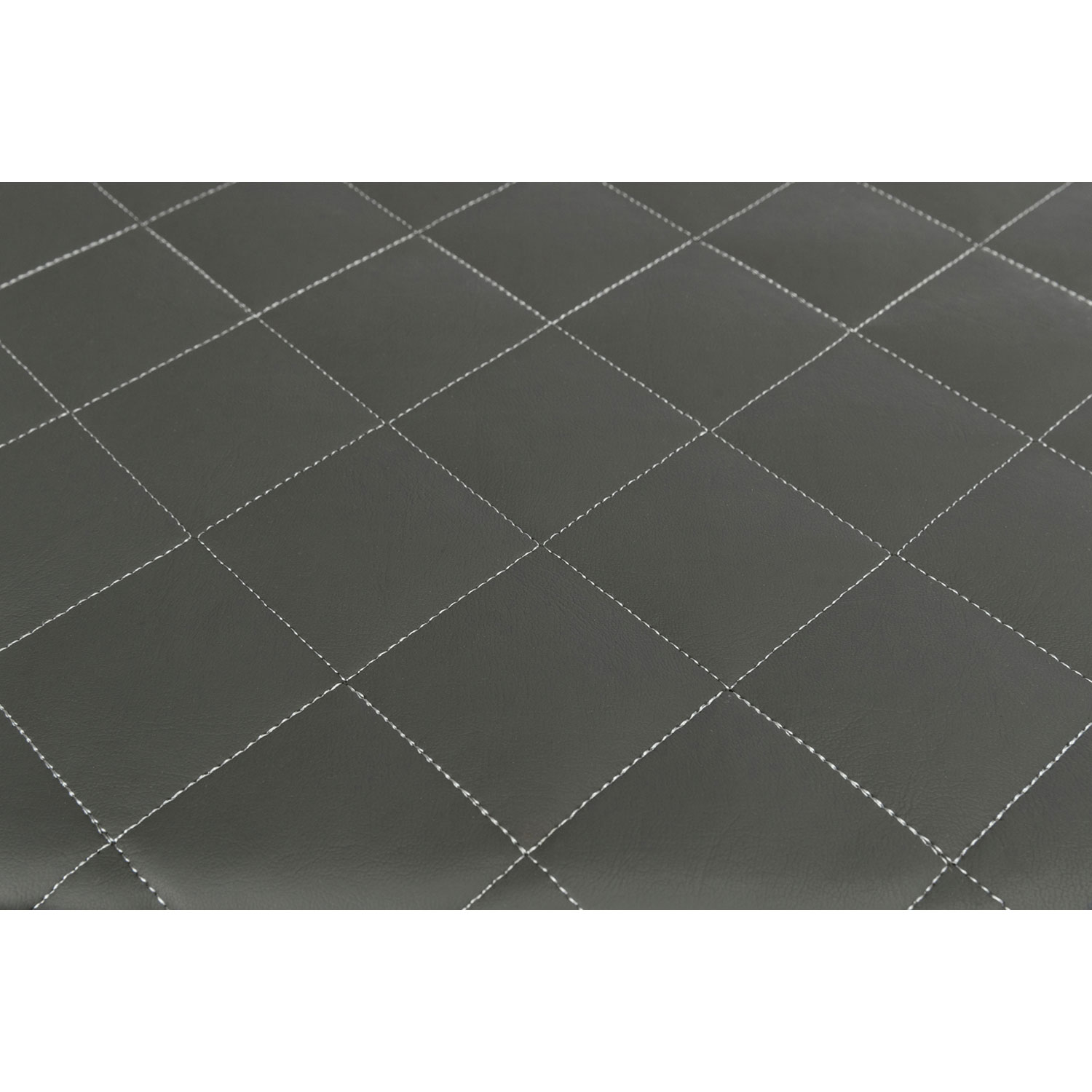 Cojín Vital Santo, Ecopiel, 60 × 40 cm, Gris