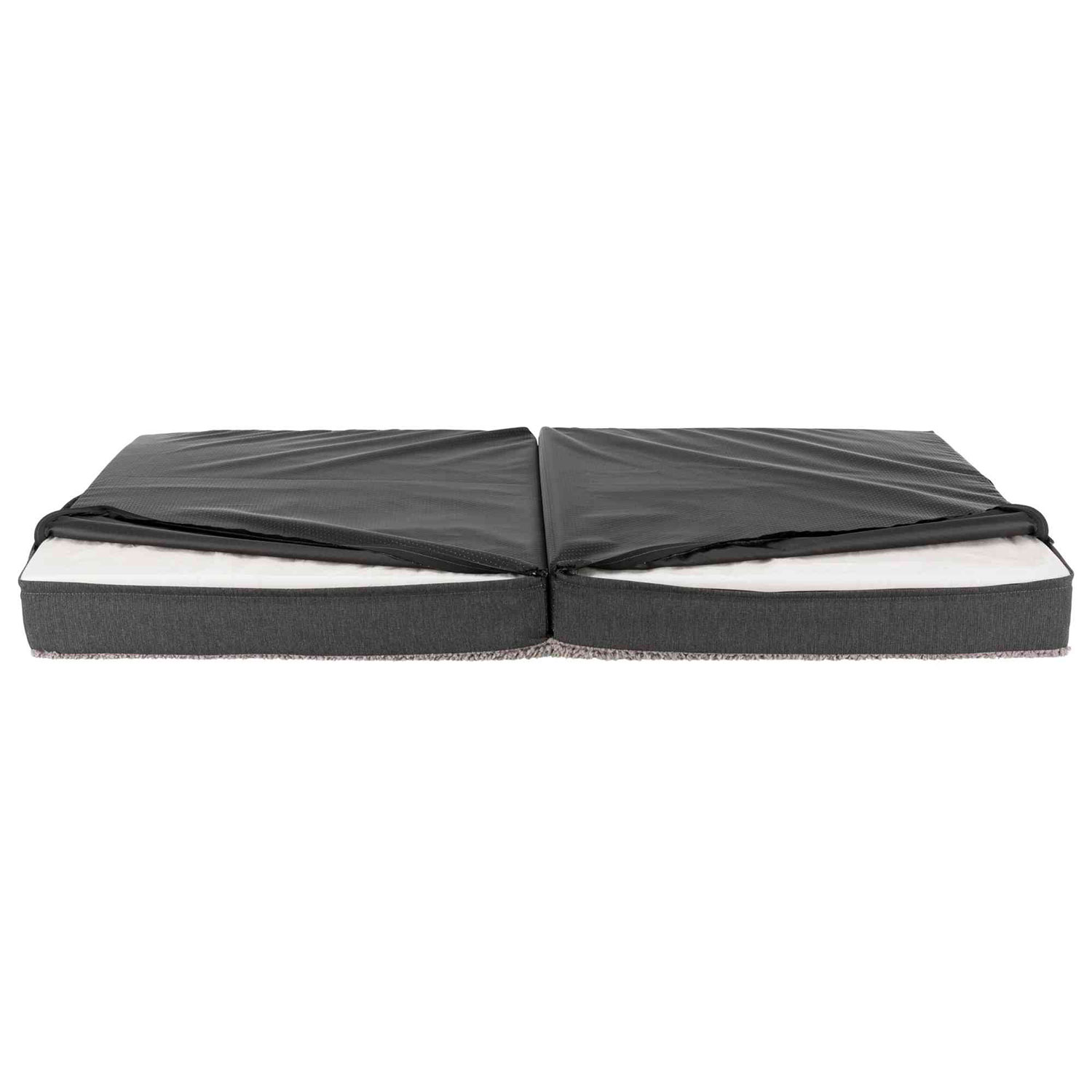 Cojín Vital Bendson Plegable, 120 × 85 cm, Gris oscuro-Gris claro