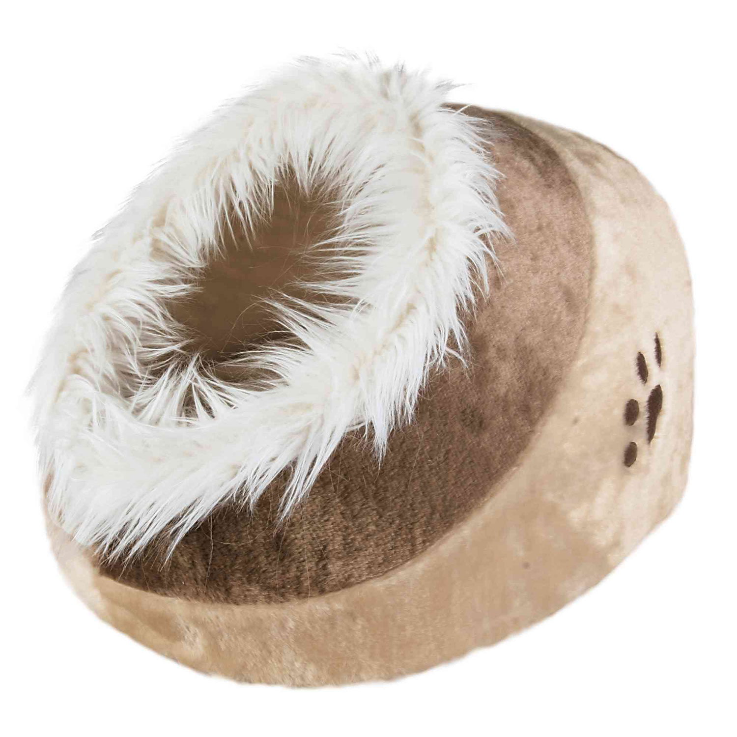 Cueva Suave Minou, 35 x 26 x 41 cm, Beige-Marrón