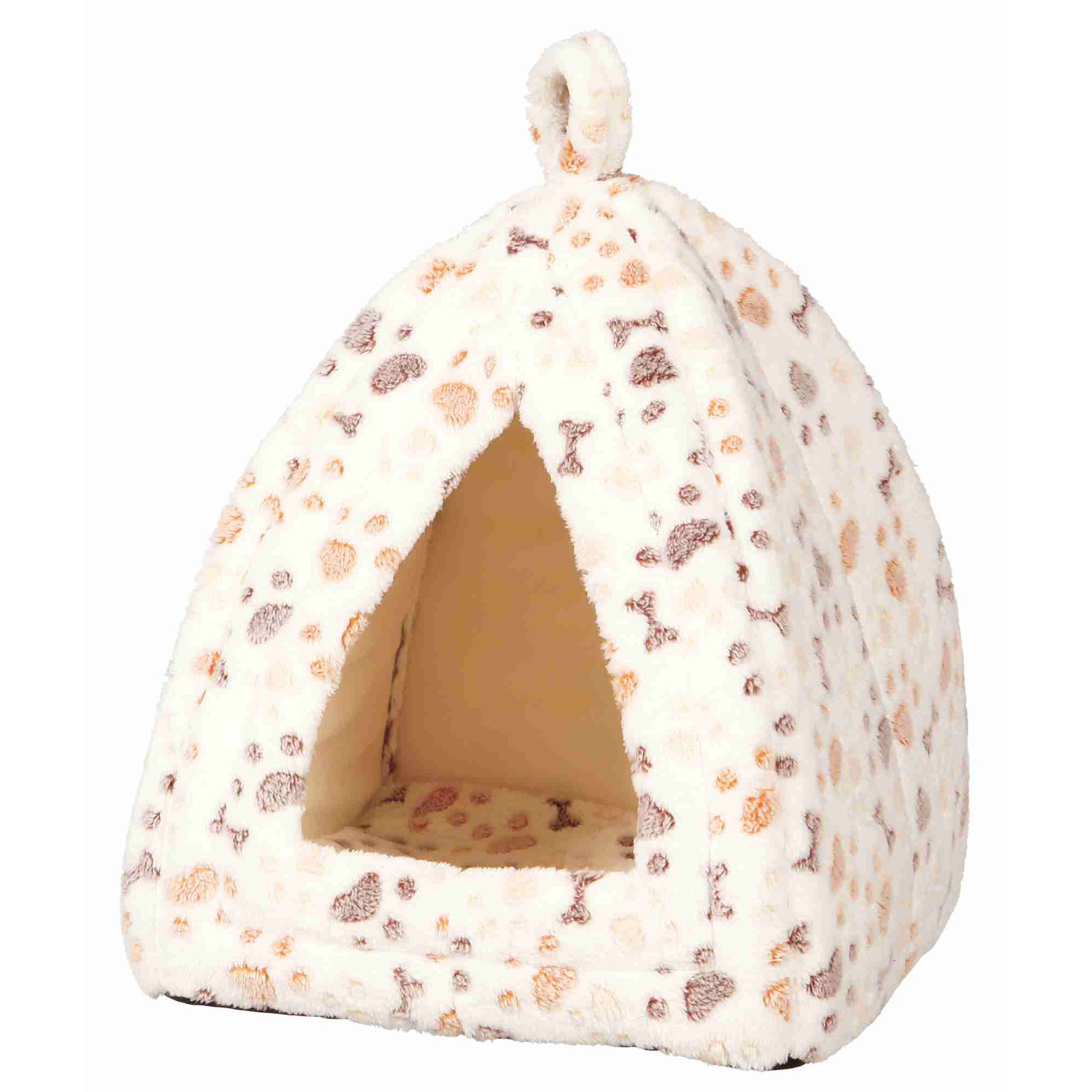 Cueva Suave Lingo, 32 × 32 × 42 cm, Blanco-Beige