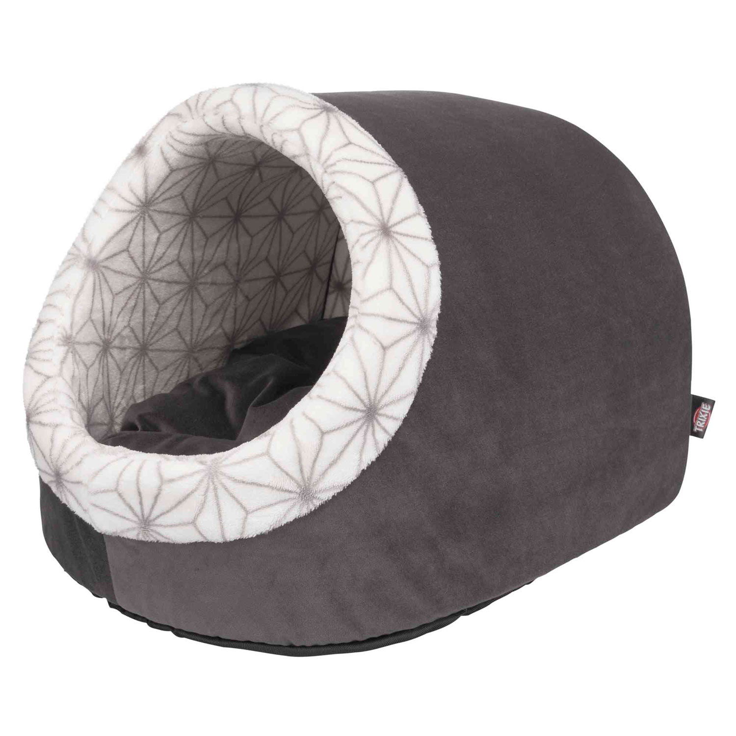 Cueva Suave Diamond, 35 × 26 × 40 cm, Antracita-Blanco