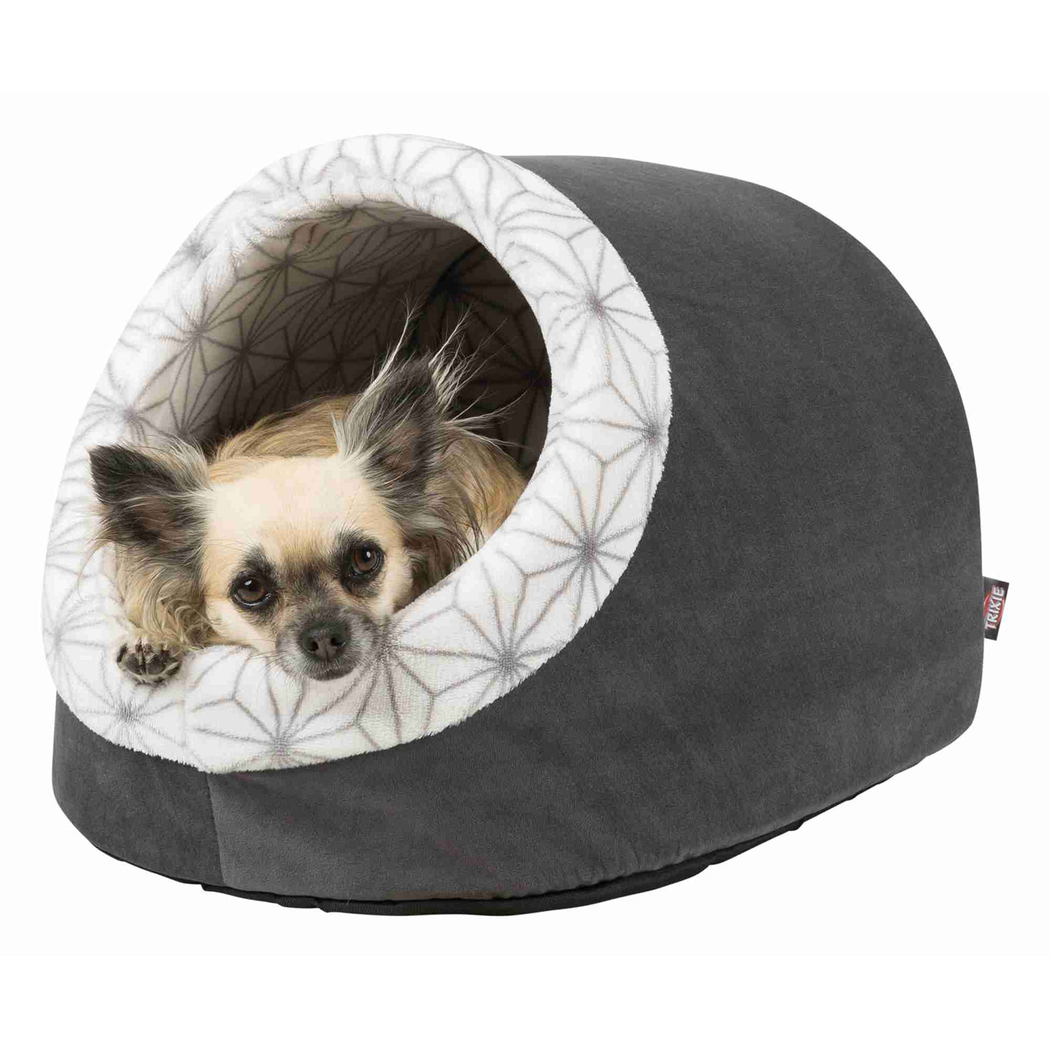 Cueva Suave Diamond, 35 × 26 × 40 cm, Antracita-Blanco