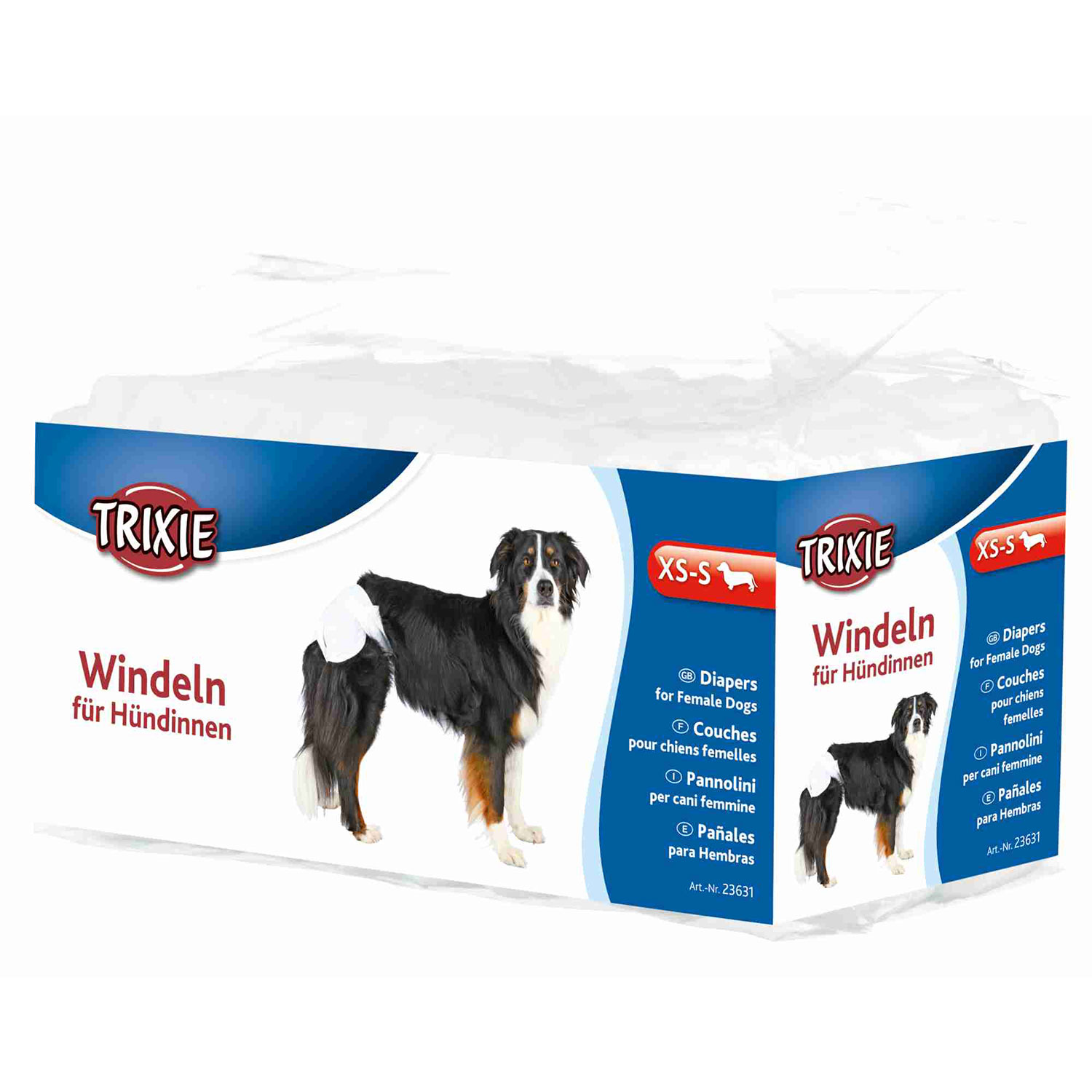 12 Pañales Perros ultra absorbentes, XS-S