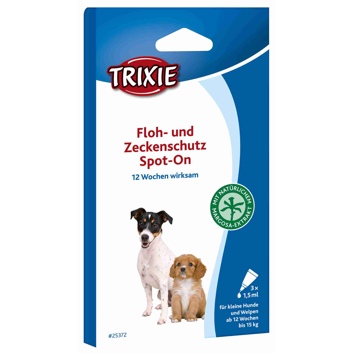 Antipulgas y Garrapatas Spot-On, perros hasta 15 kg