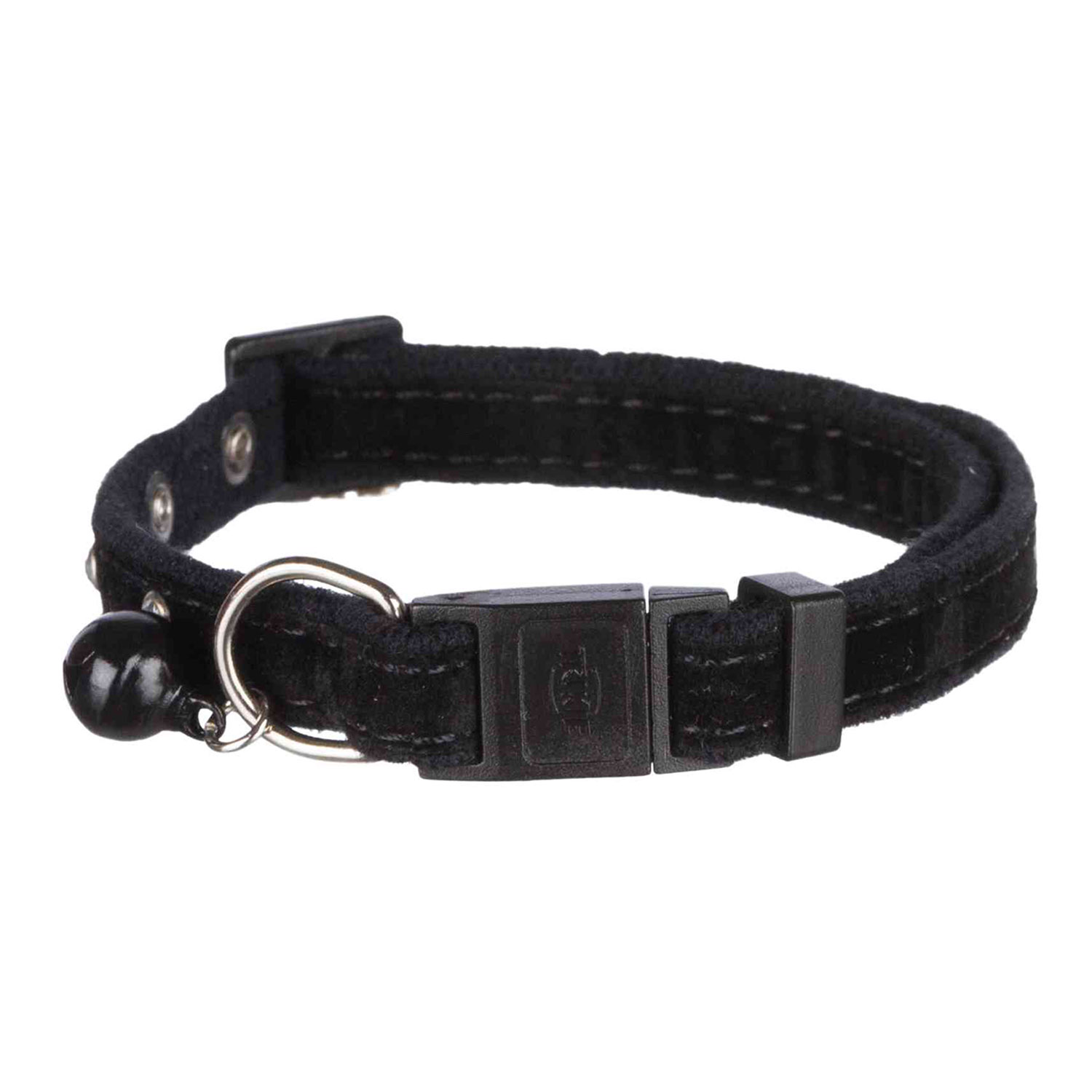 Collar Gatos Pedrería, Terciopelo