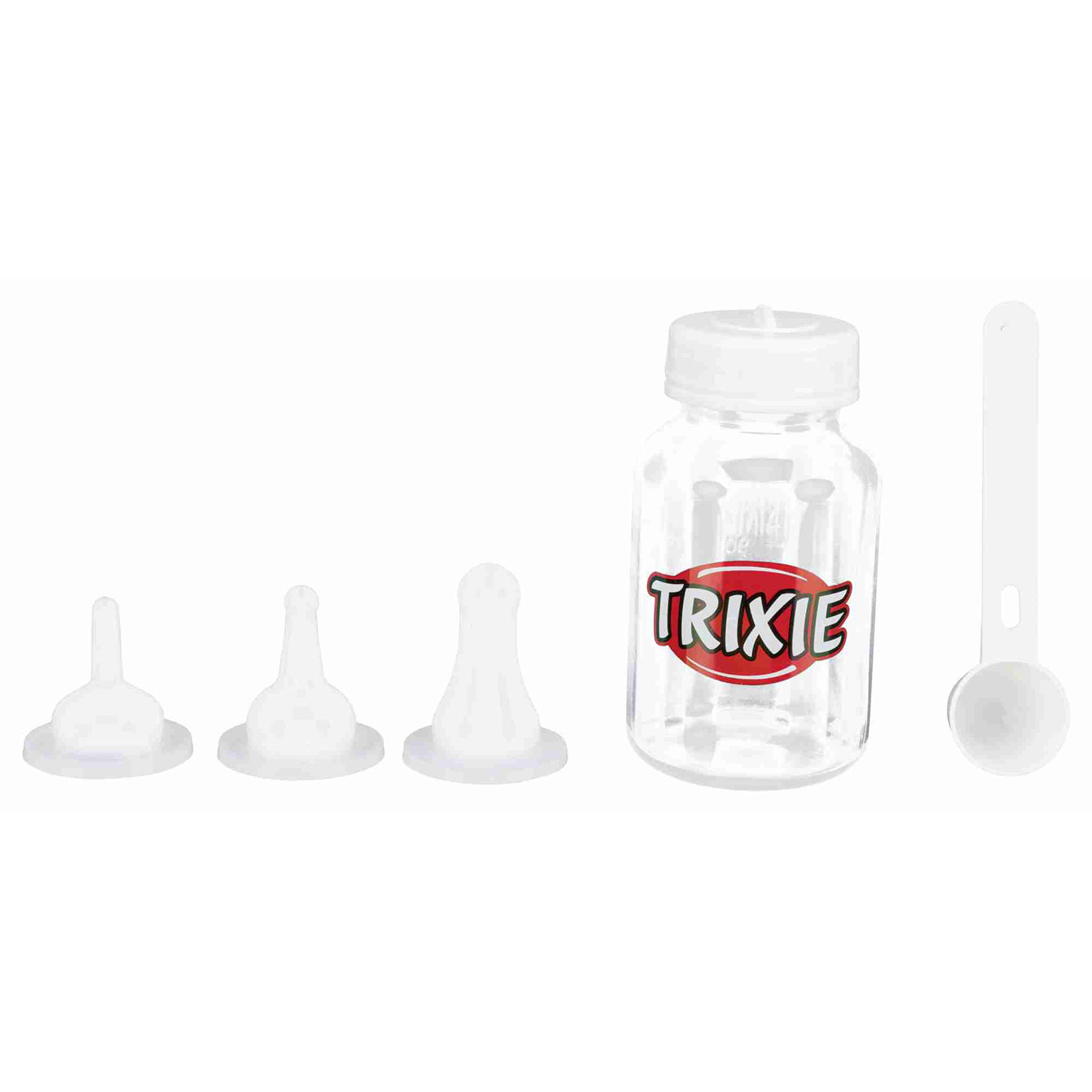 Set Biberón Cachorros, 120 ml, Translúcido-Blanco