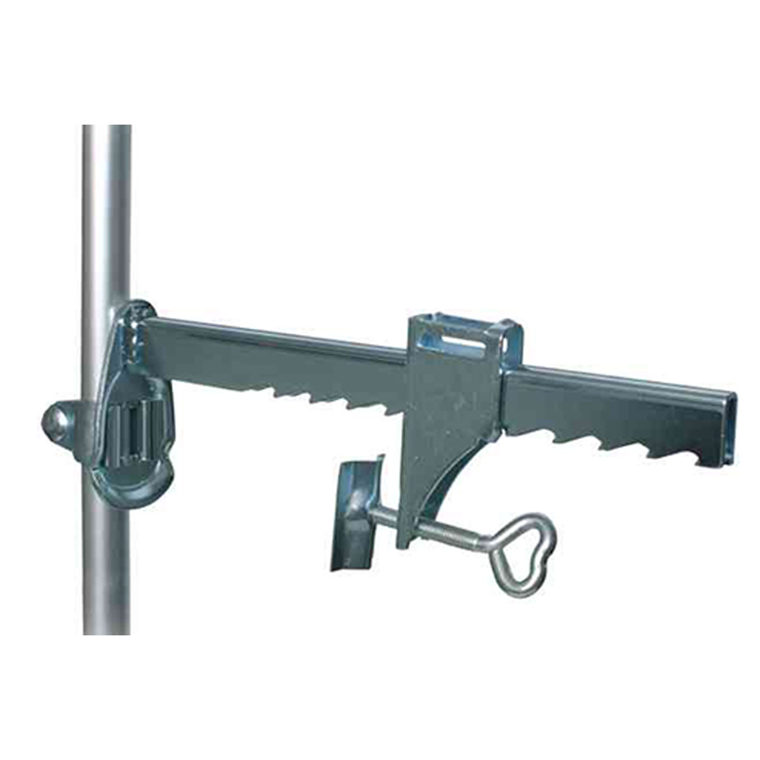 Set de barra y pinza sujeción pared, 1-2 m