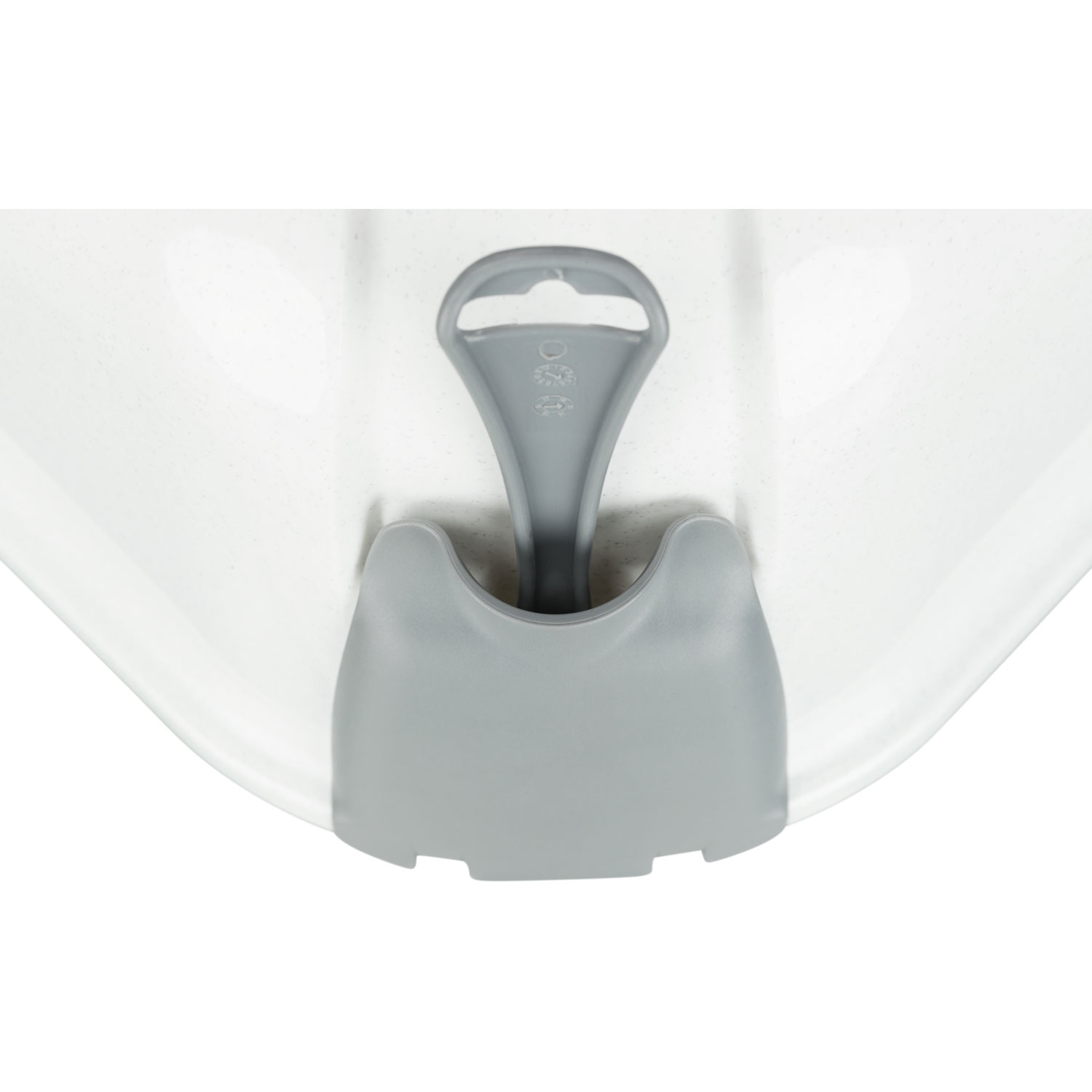 Bandeja Corner Higiénica Maro, 60 × 43 × 52 cm, Gris claro/Granito
