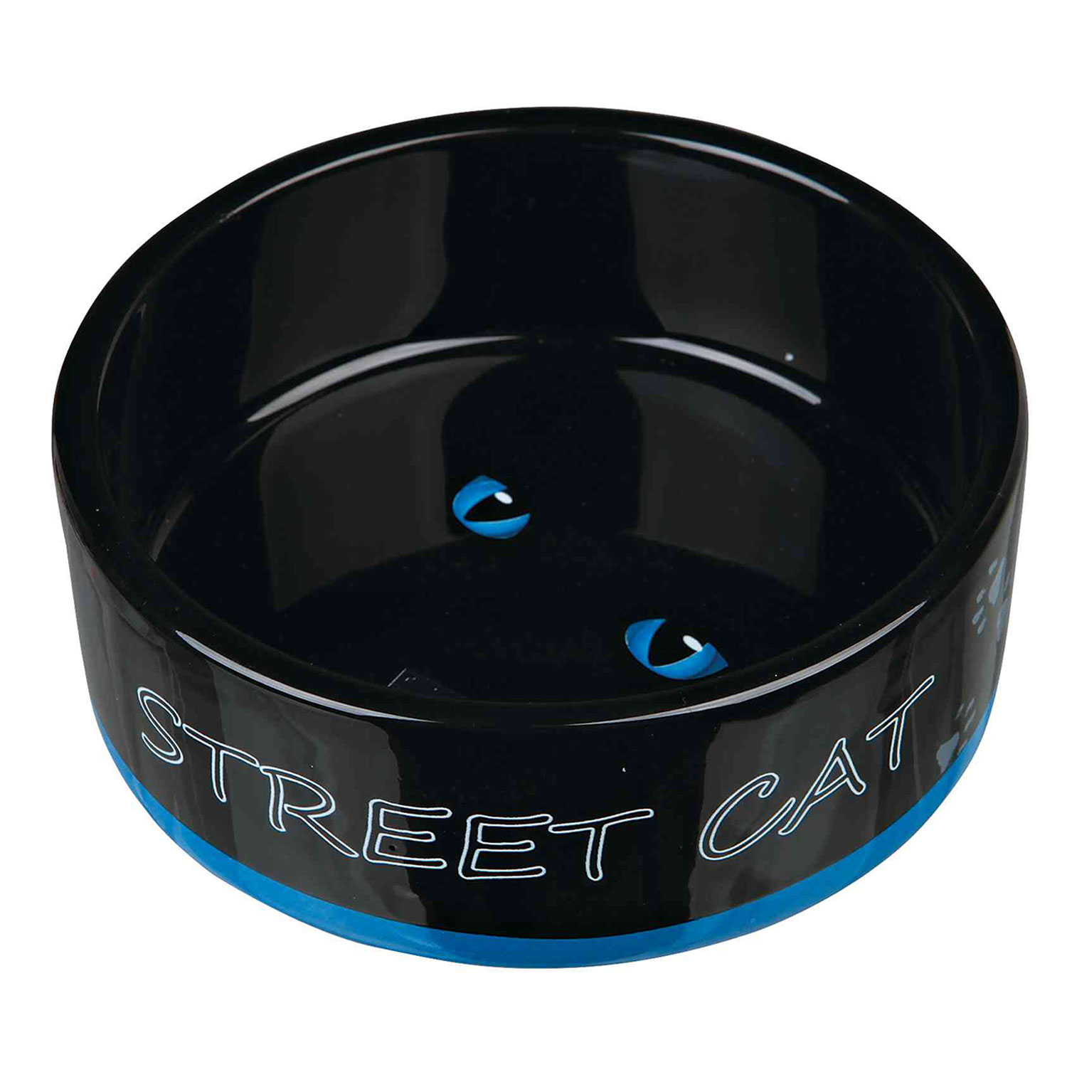 Comedero Cerámica Street Cat, 0.3 l/ø12 cm