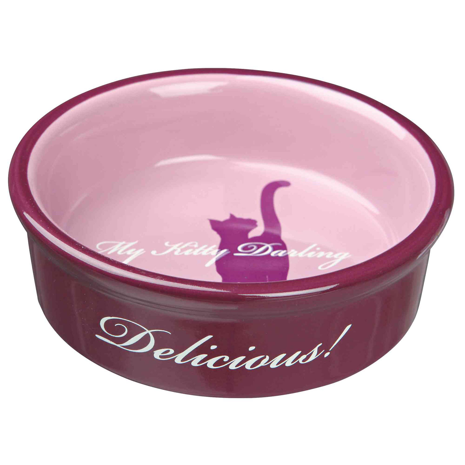 Comedero Cerámica Gatos My Kitty Darling, 0.2l, ø15 cm