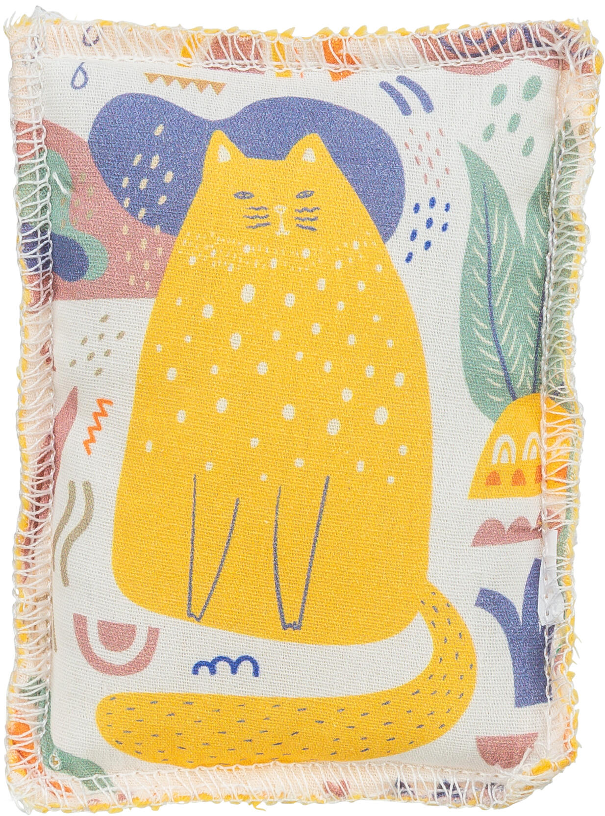 Cojín Gatos con Valeriana, 7 x 9 cm