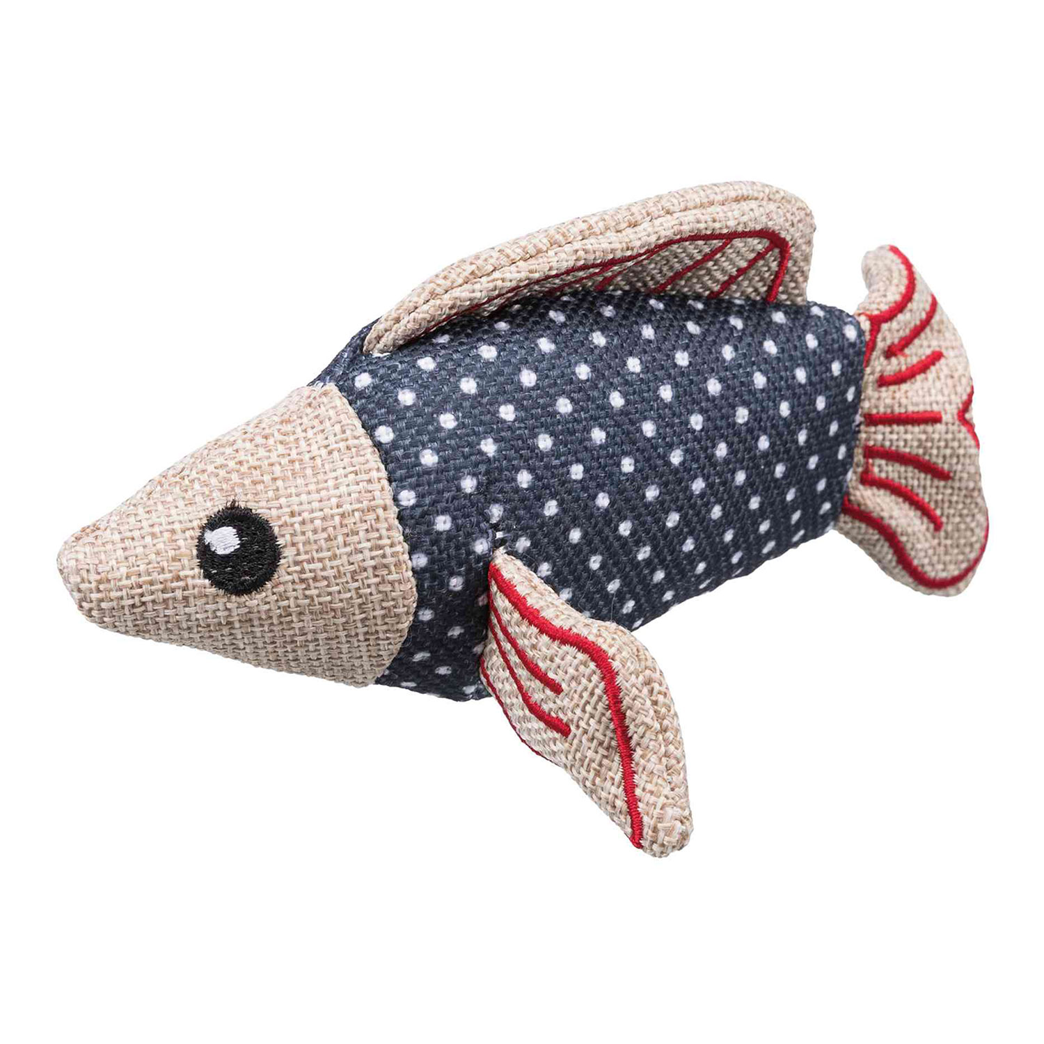 Pez, Poliéster-Algodón, 14 cm
