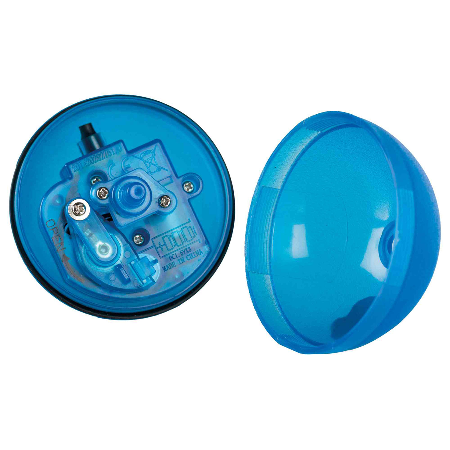 Pelota Rollo con motor y LED, Plástico, Ø6 cm