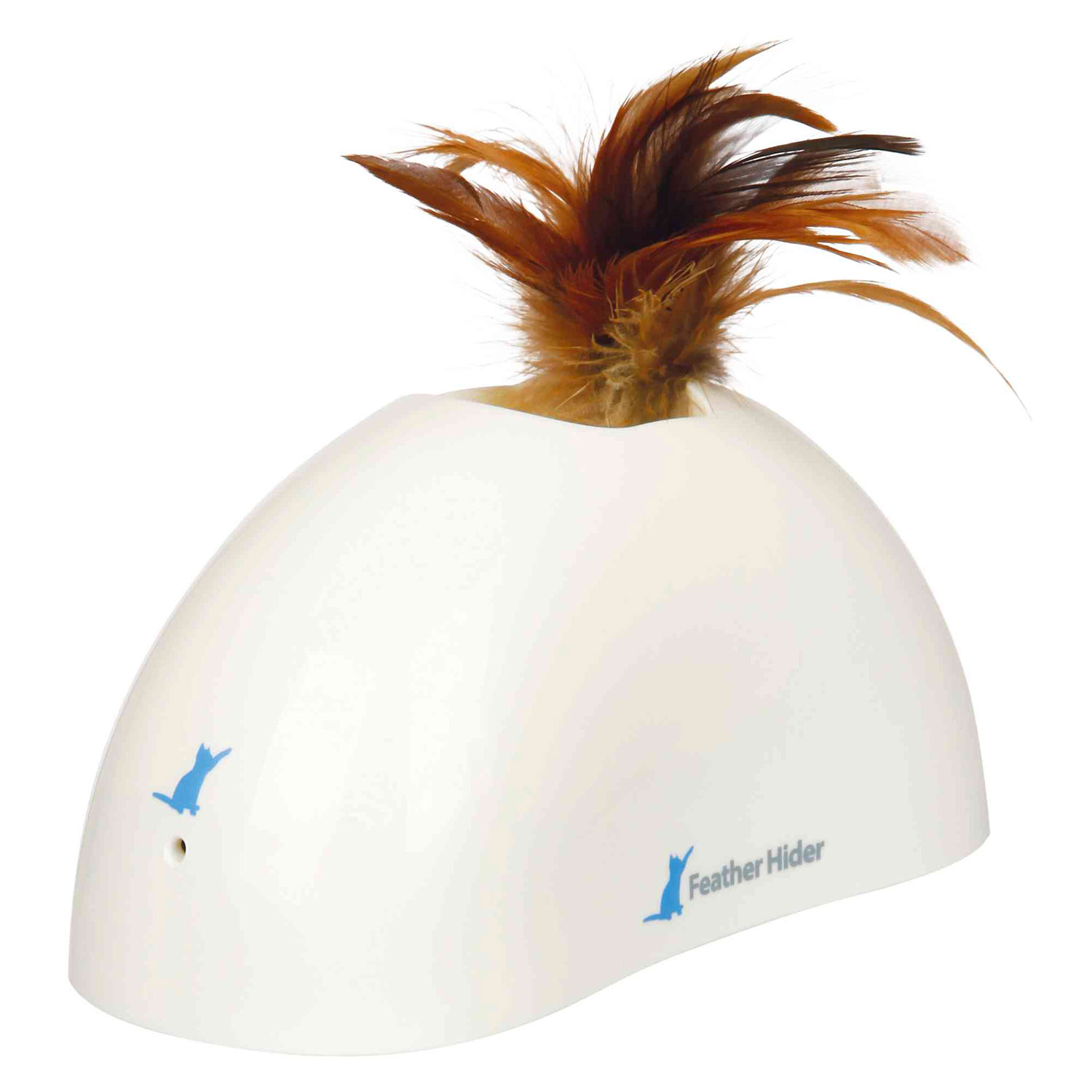 Pluma que se esconde, Sensor movimiento, 15 × 7 × 8 cm