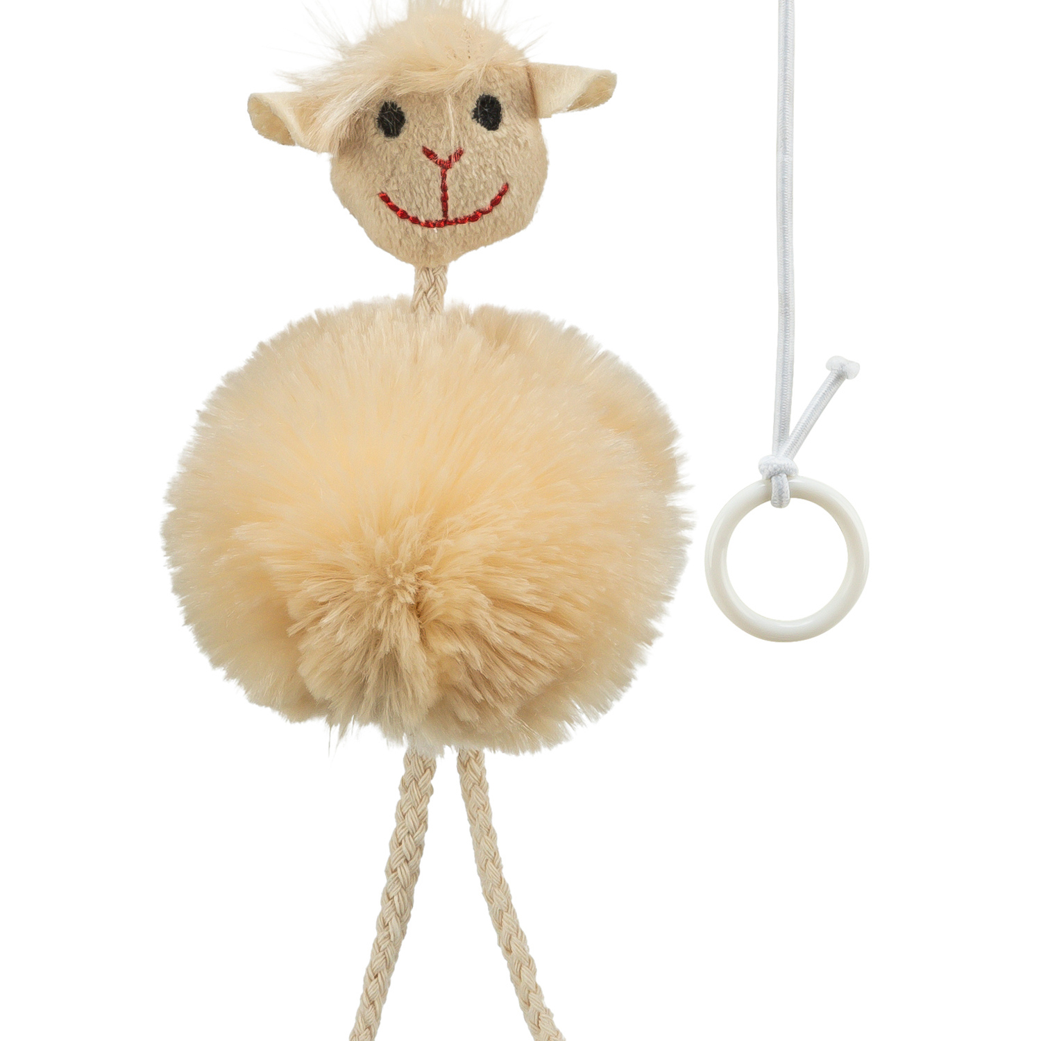 Oveja con elástico, 20 cm