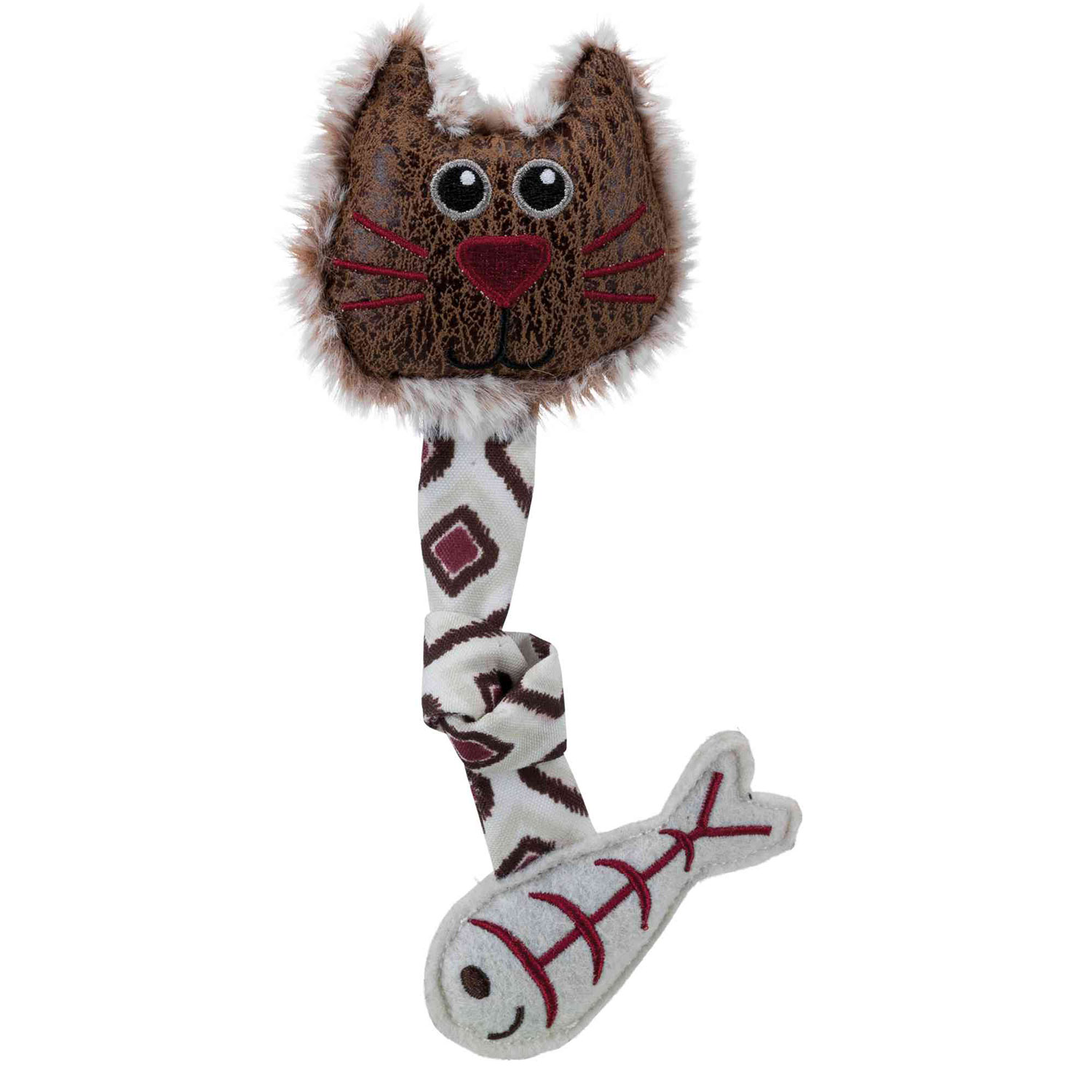 Cara de Gato, Peluche-Tejido, 20 cm