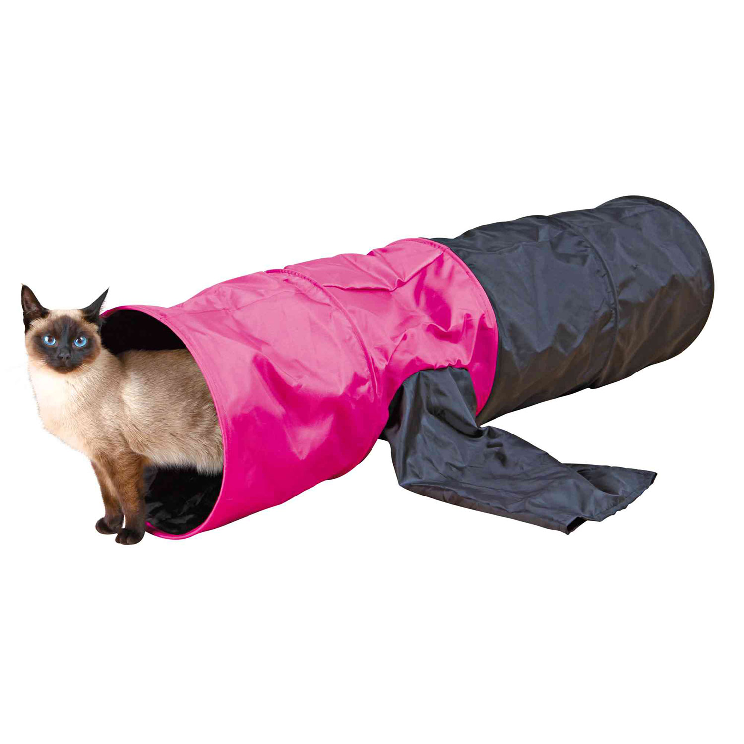 Túnel Juego Gatos, Nylon, ø30 x 115 cm