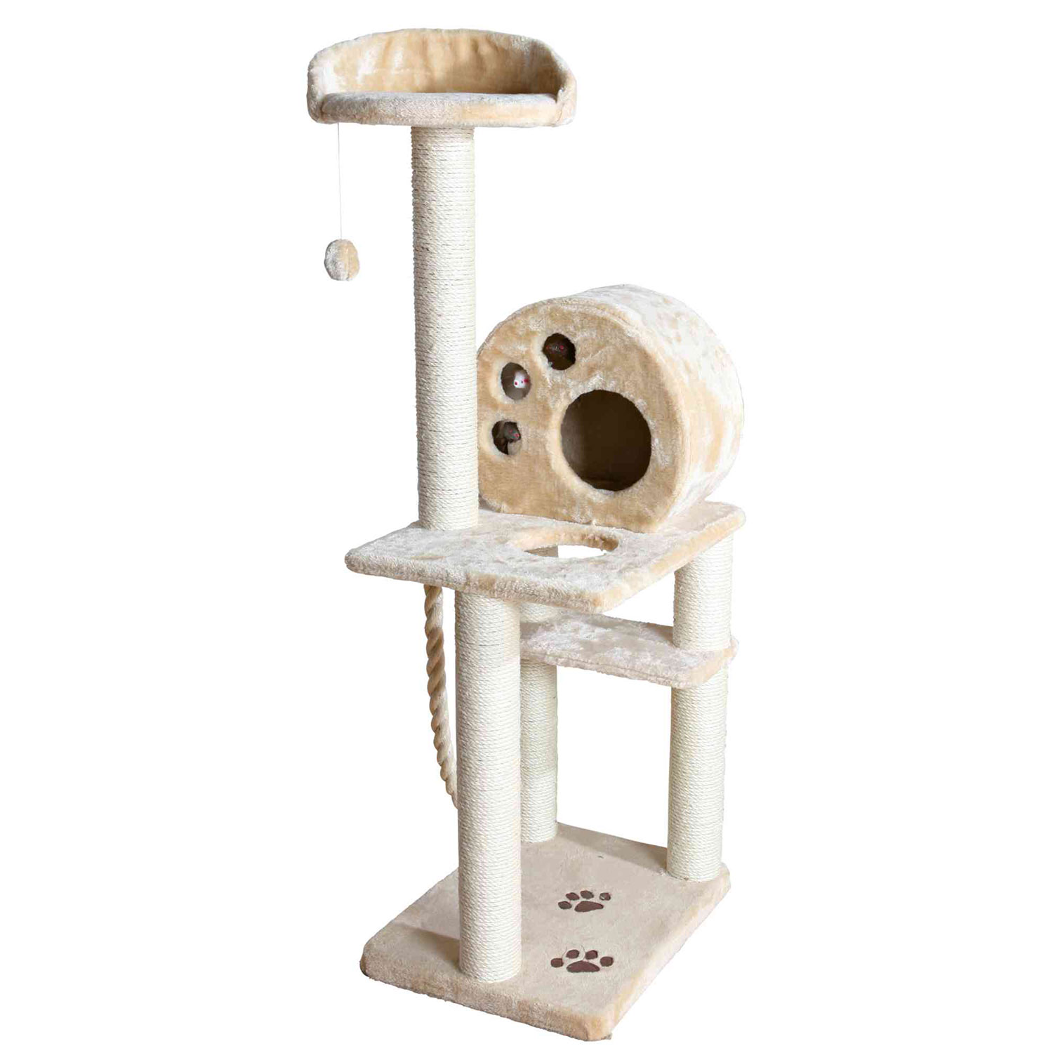 Poste Rascador Salamanca, 138 cm, Beige