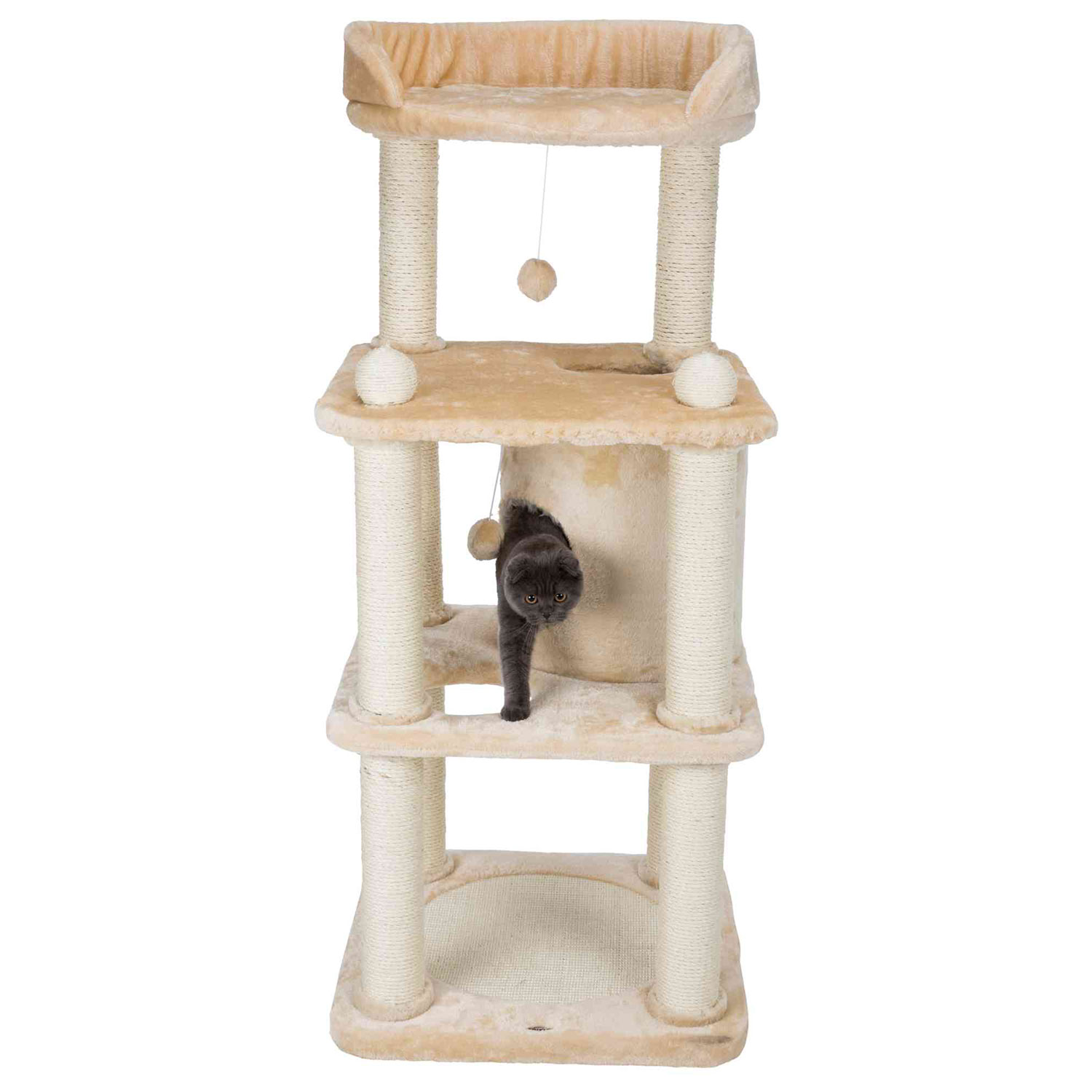 Poste Rascador Belinda, 140 cm, Beige